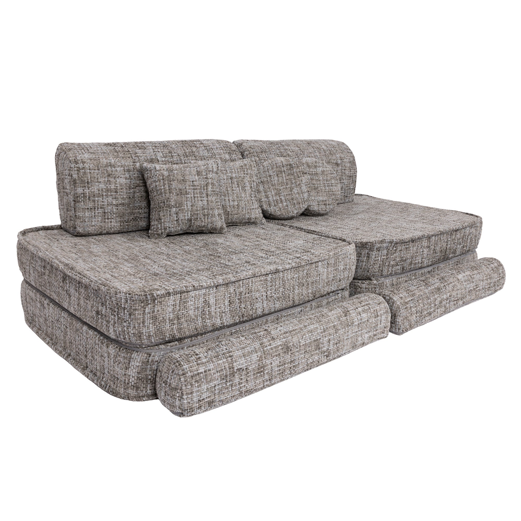 Meowbaby Tangle Kids Play Sofa - Modular Play Couch | 8 Pieces