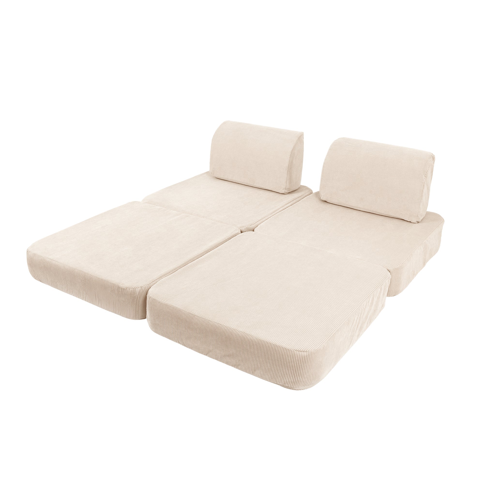 Slimcord Sofa Basic – Canapea extensibilă modulară pentru copii | 4 piese