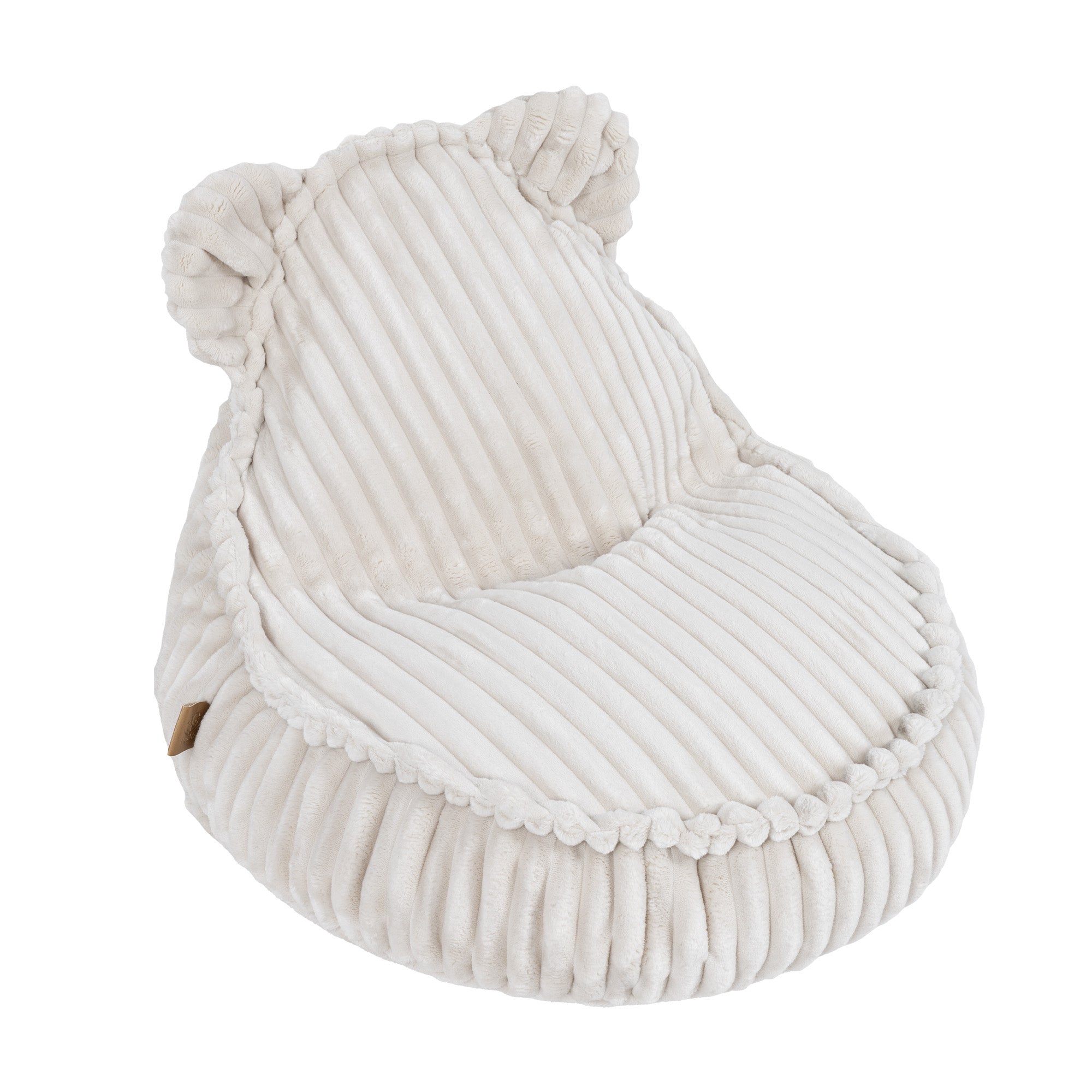 Meowbaby Churros Sako Bag Teddy Cotton Candy White