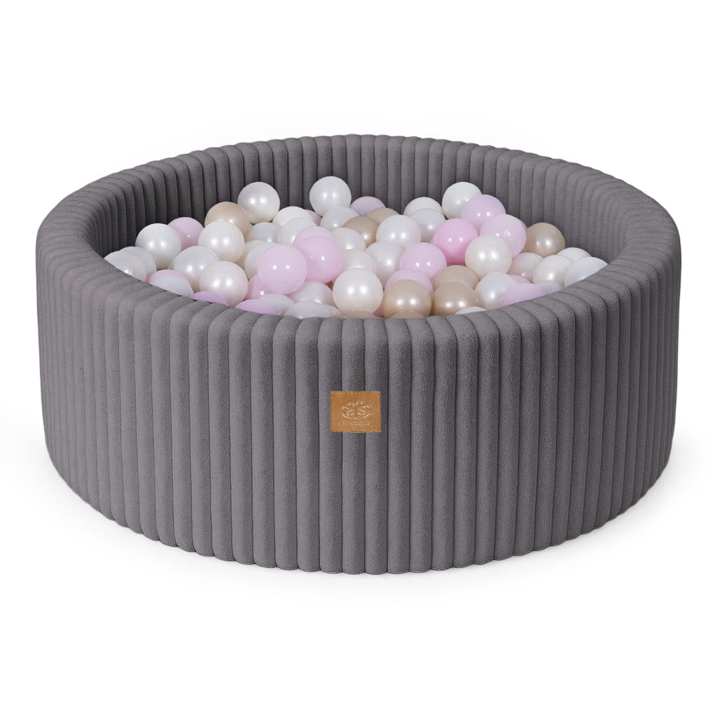 Piscină cu Bile pentru Copii – Alege Culoarea Bilelor | Jurassic Grey | Churros