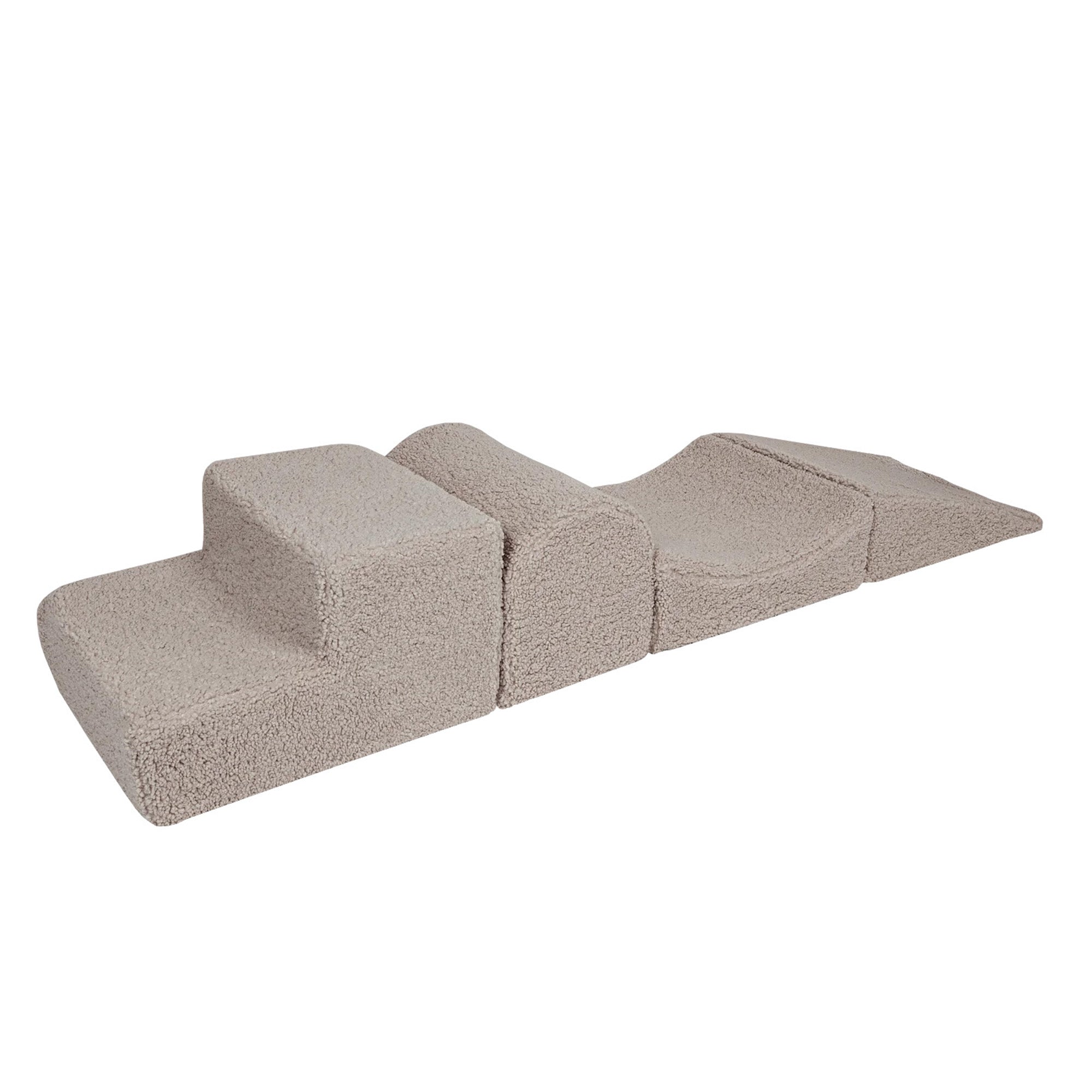 Blocuri de cățărat din spumă Bearly Kids - Set de joacă moale pentru bebeluși | 4 elemente