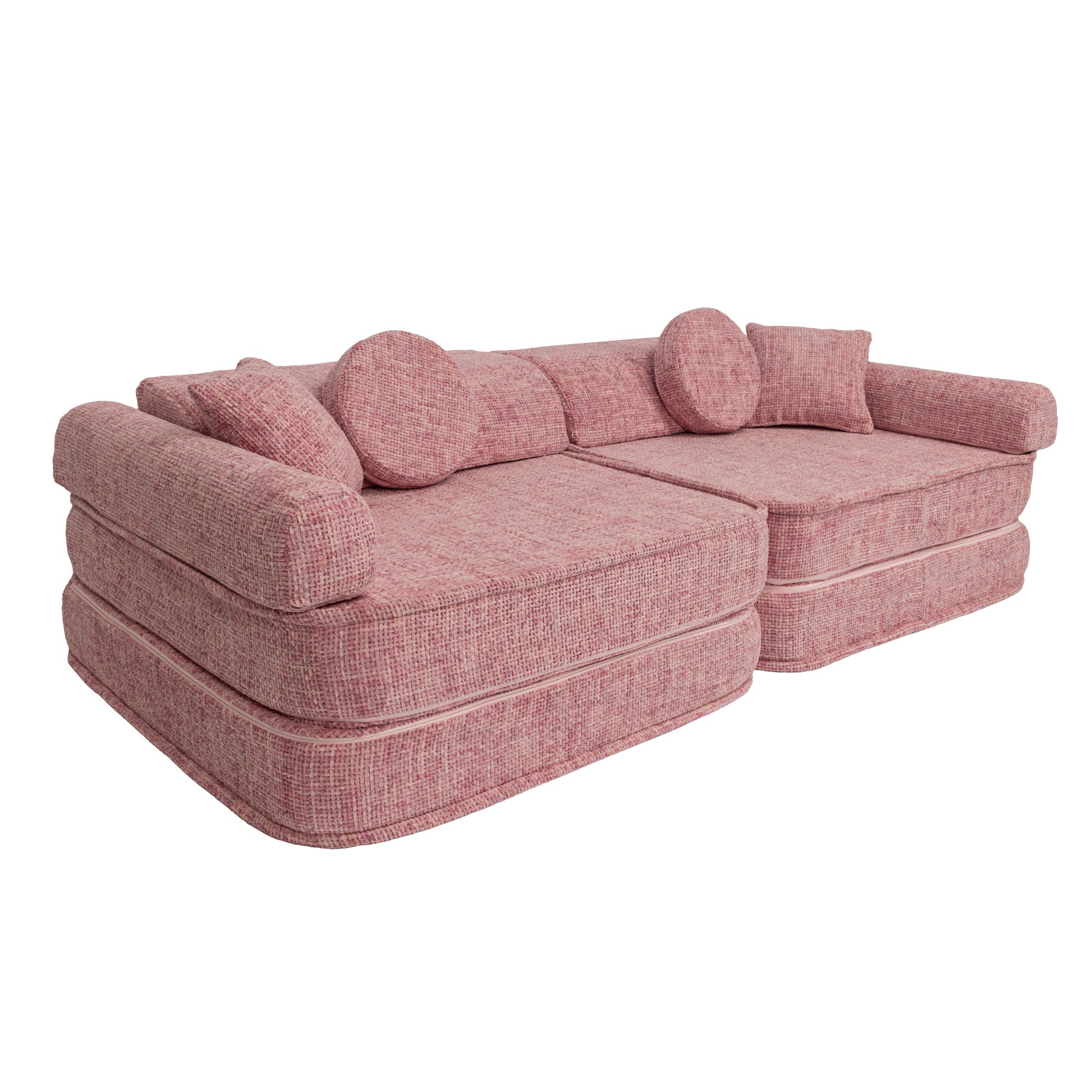 Meowbaby Tangle Kids Play Sofa - Modular Play Couch | 8 Pieces