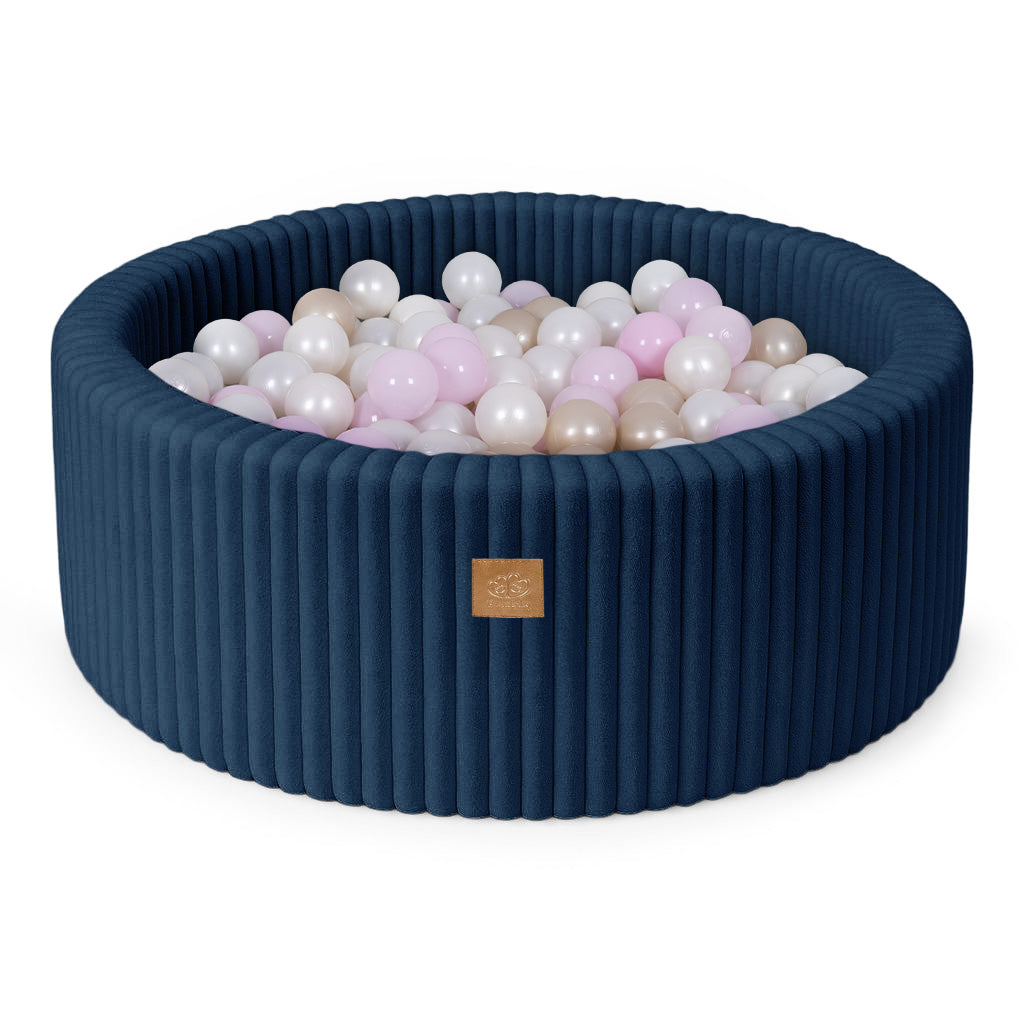 Piscină cu Bile pentru Copii – Alege Culoarea Bilelor | Midnight Blue | Churros
