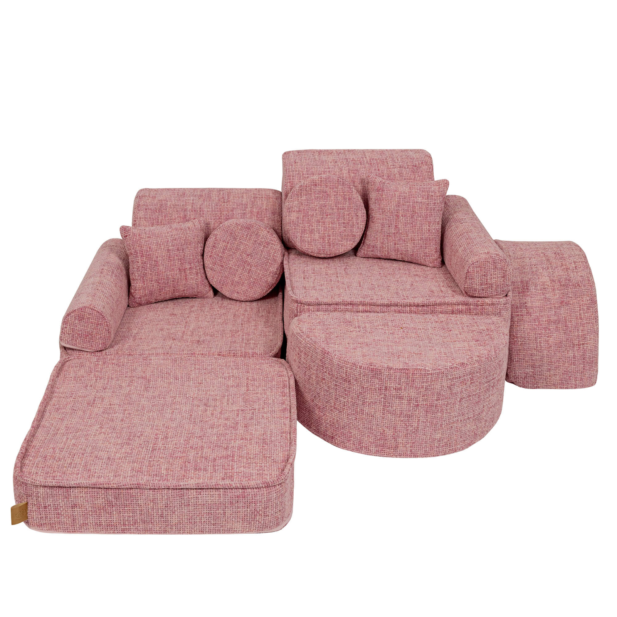 Meowbaby Tangle Pocket Sofa Max Bubblegum Pink