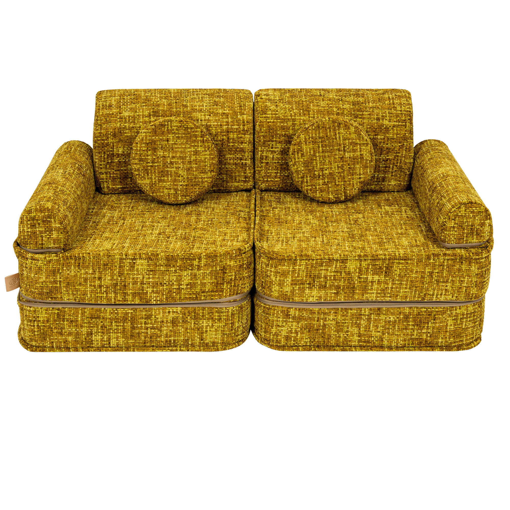 Meowbaby Tangle Pocket Sofa Plus Honey Mustard
