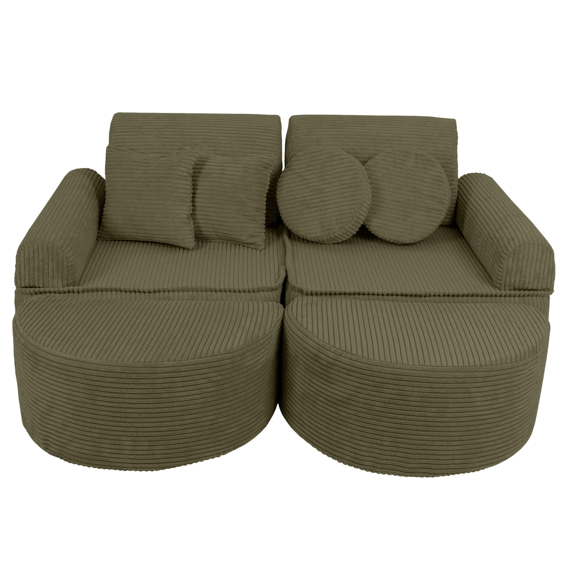 Sofa Aesthetic Max – Canapea extensibilă modulară pentru copii | 12 piese