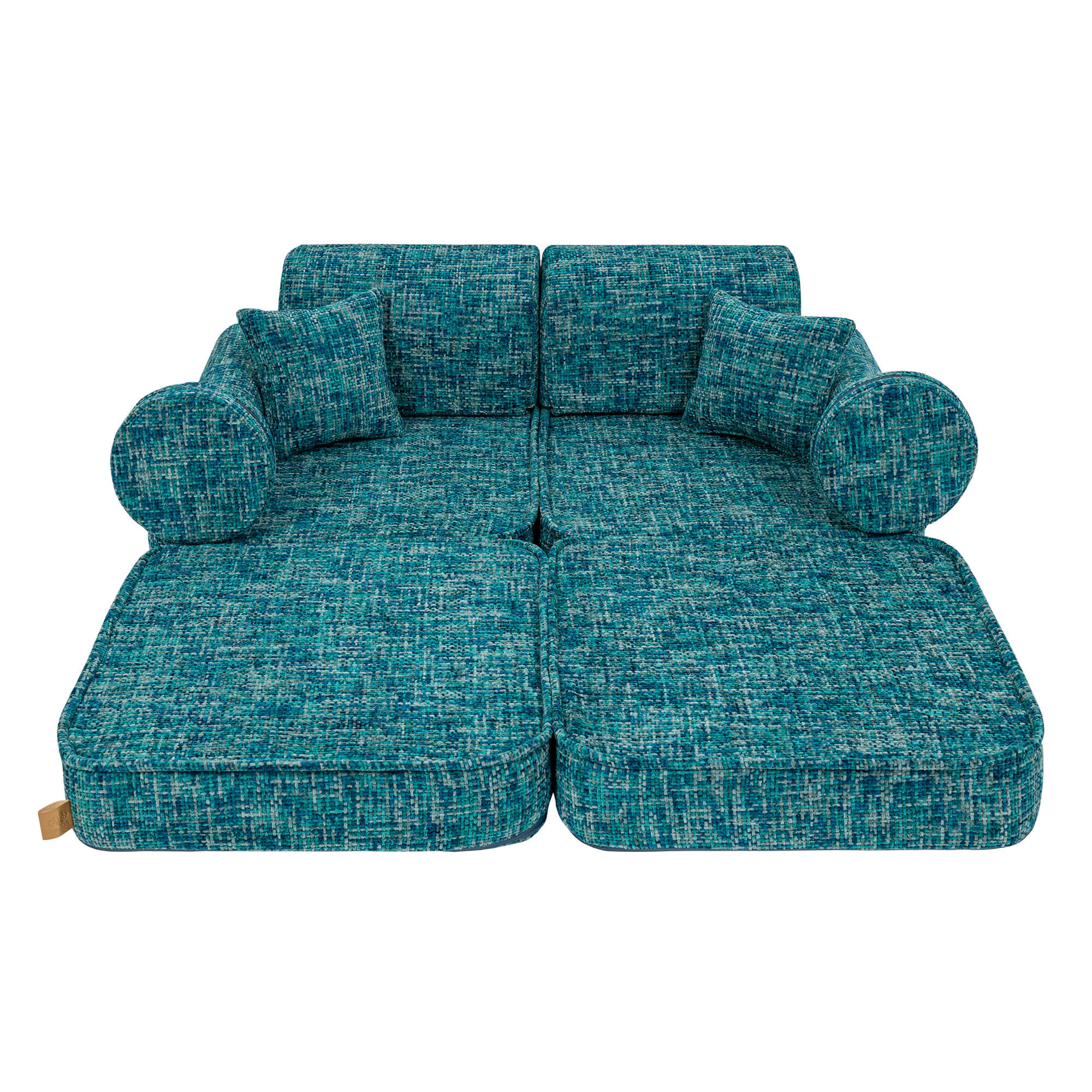Meowbaby Tangle Pocket Sofa Plus Lagoon Blue