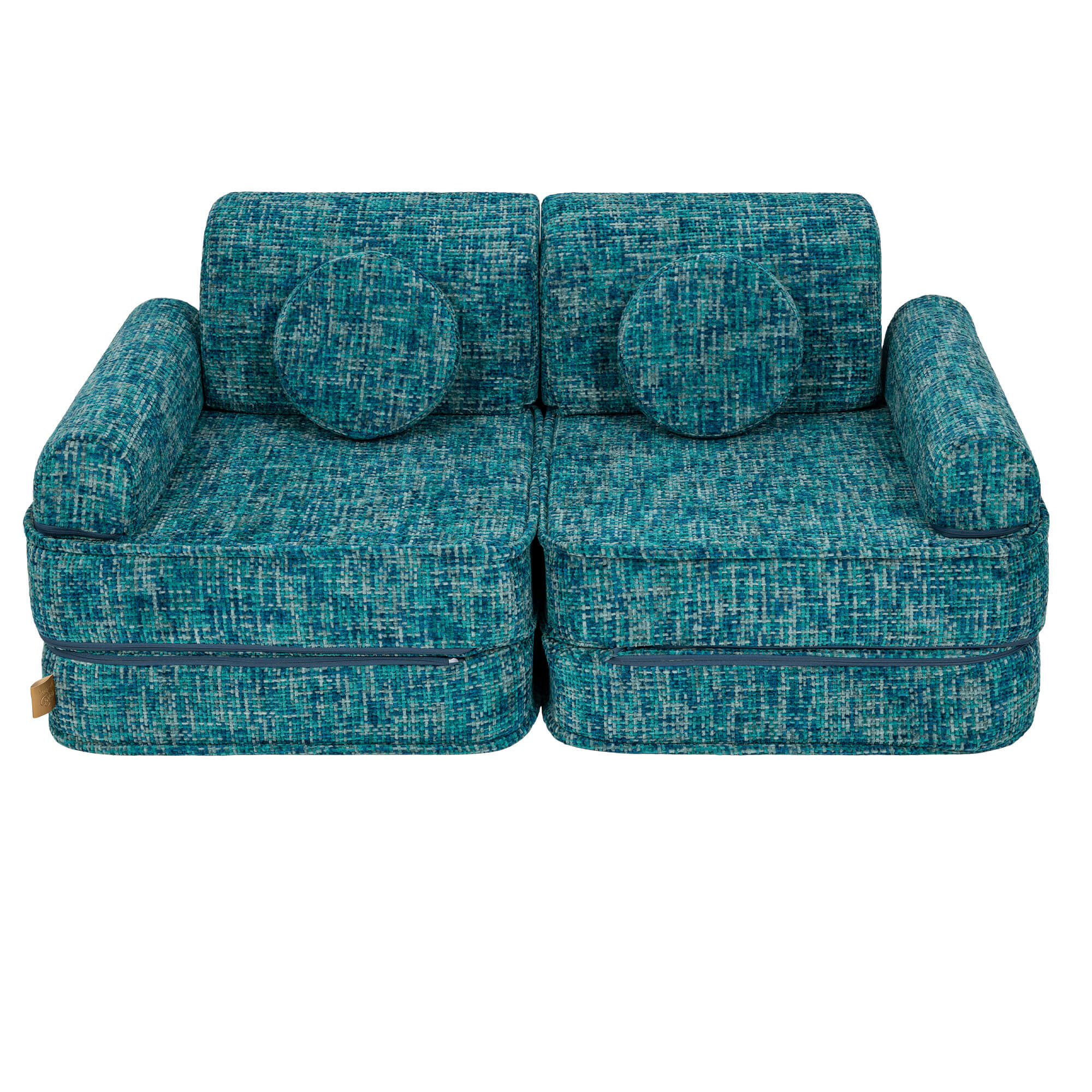 Meowbaby Tangle Pocket Sofa Plus Lagoon Blue