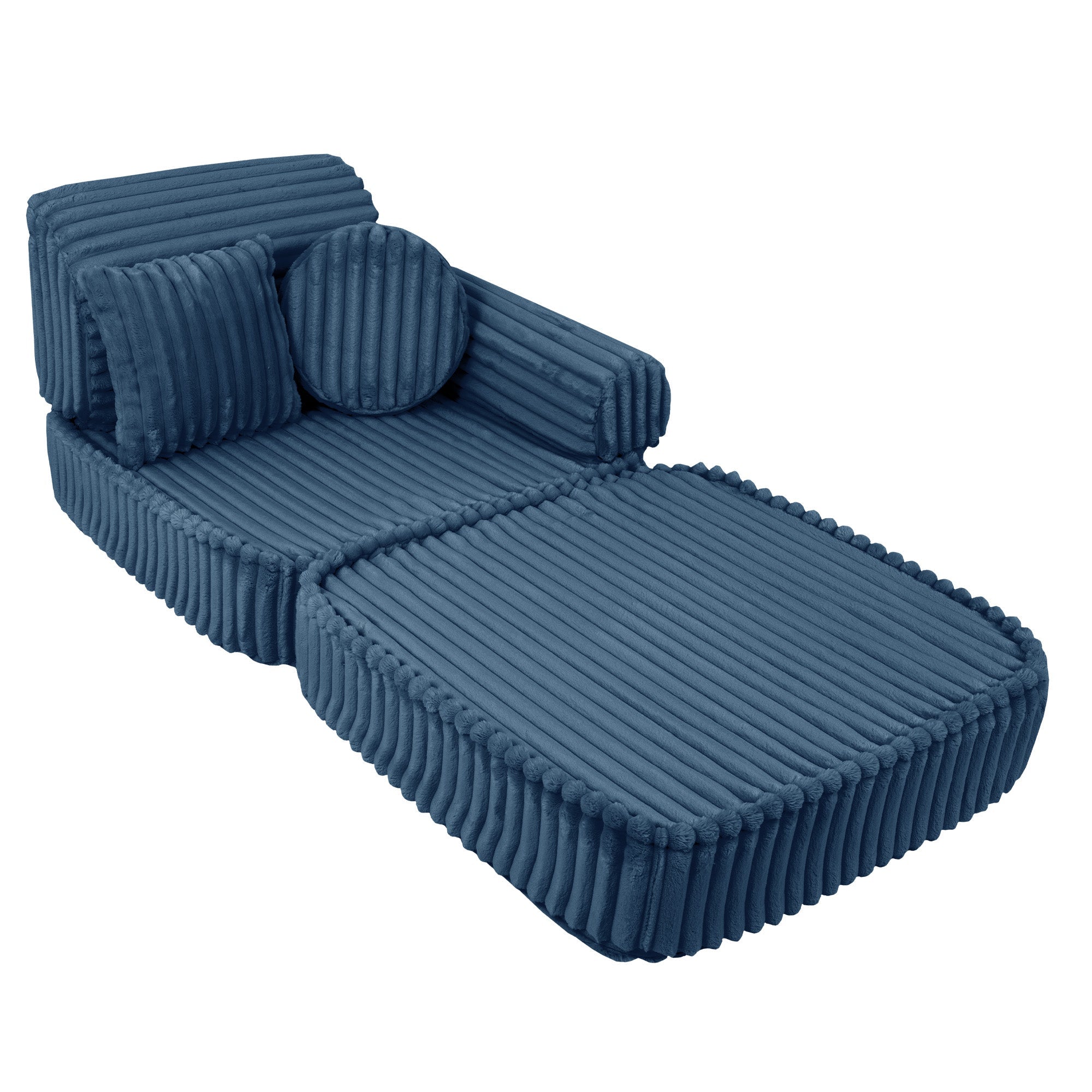 Meowbaby Churros Pocket Sofa Plus Midnight Blue
