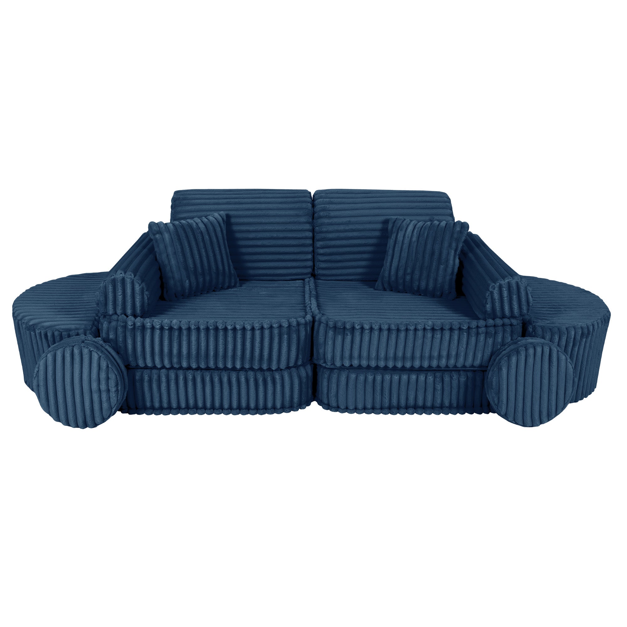 Meowbaby Churros Pocket Sofa Max Midnight Blue