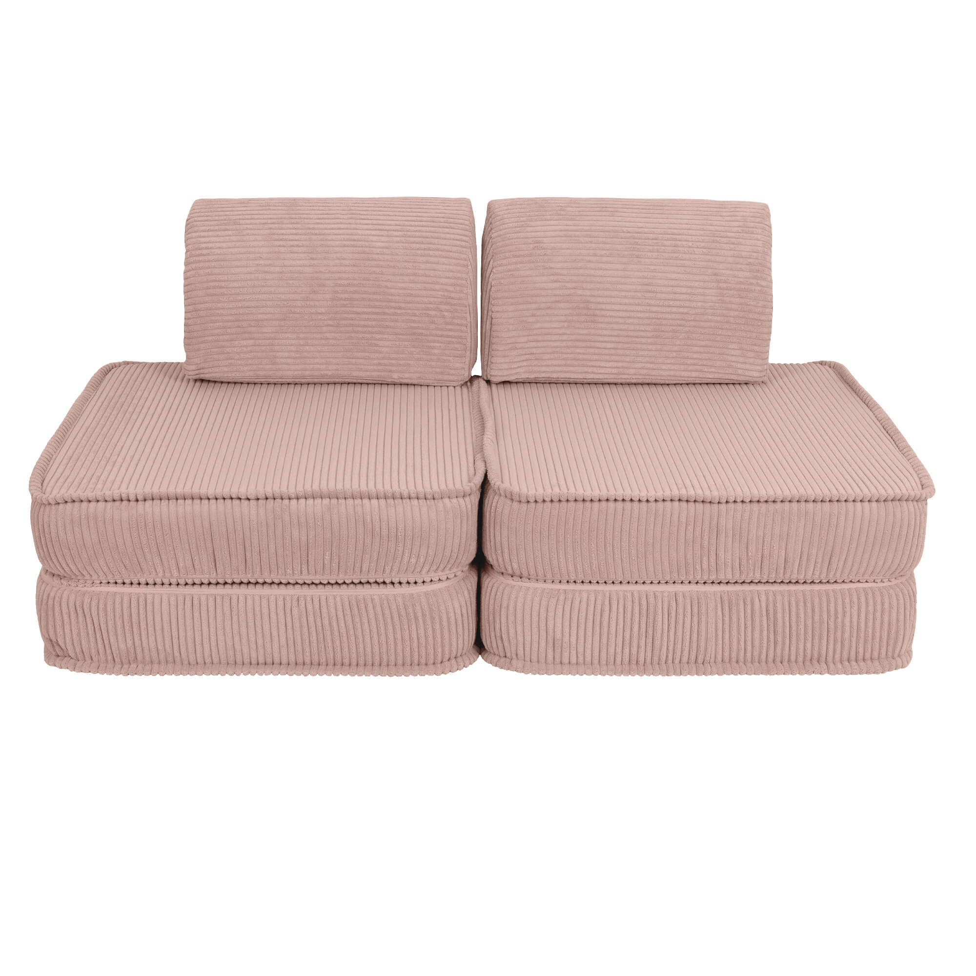 Sofa estetică Basic – Canapea extensibilă modulară pentru copii | 4 piese