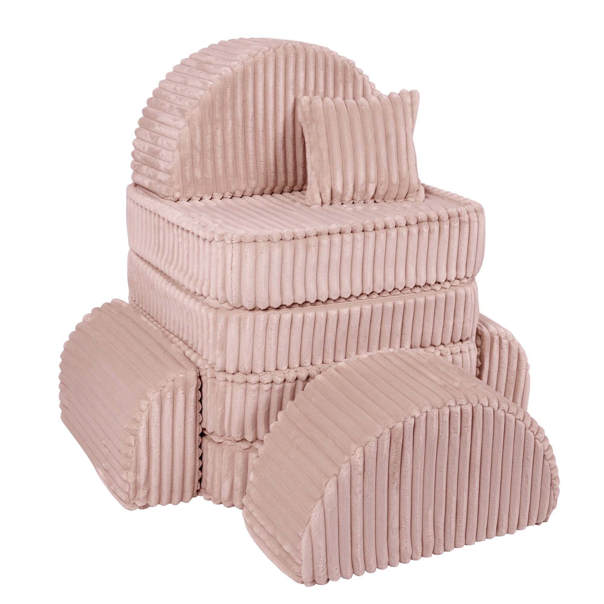 Meowbaby Churros Pocket Sofa Max Ruby Chocolate Pink