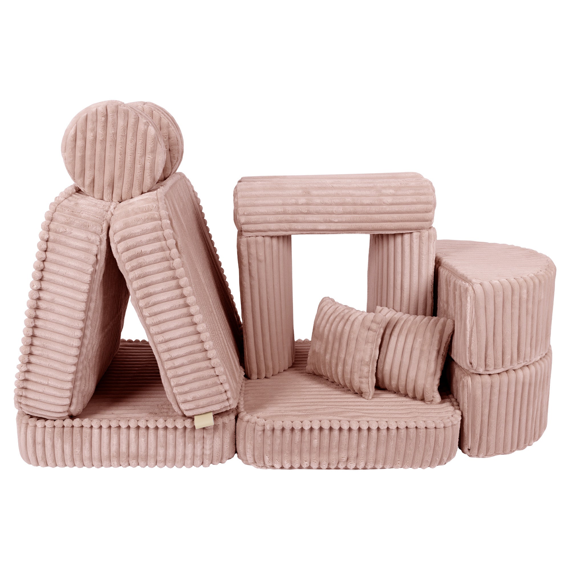 Meowbaby Churros Pocket Sofa Max Ruby Chocolate Pink