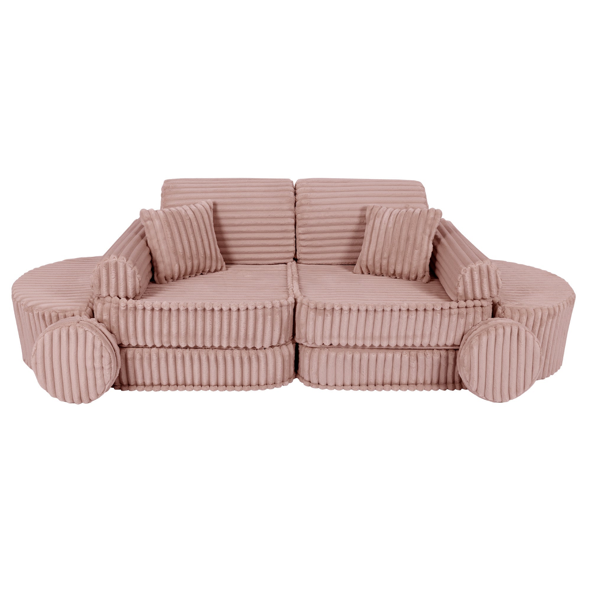Meowbaby Churros Pocket Sofa Max Ruby Chocolate Pink