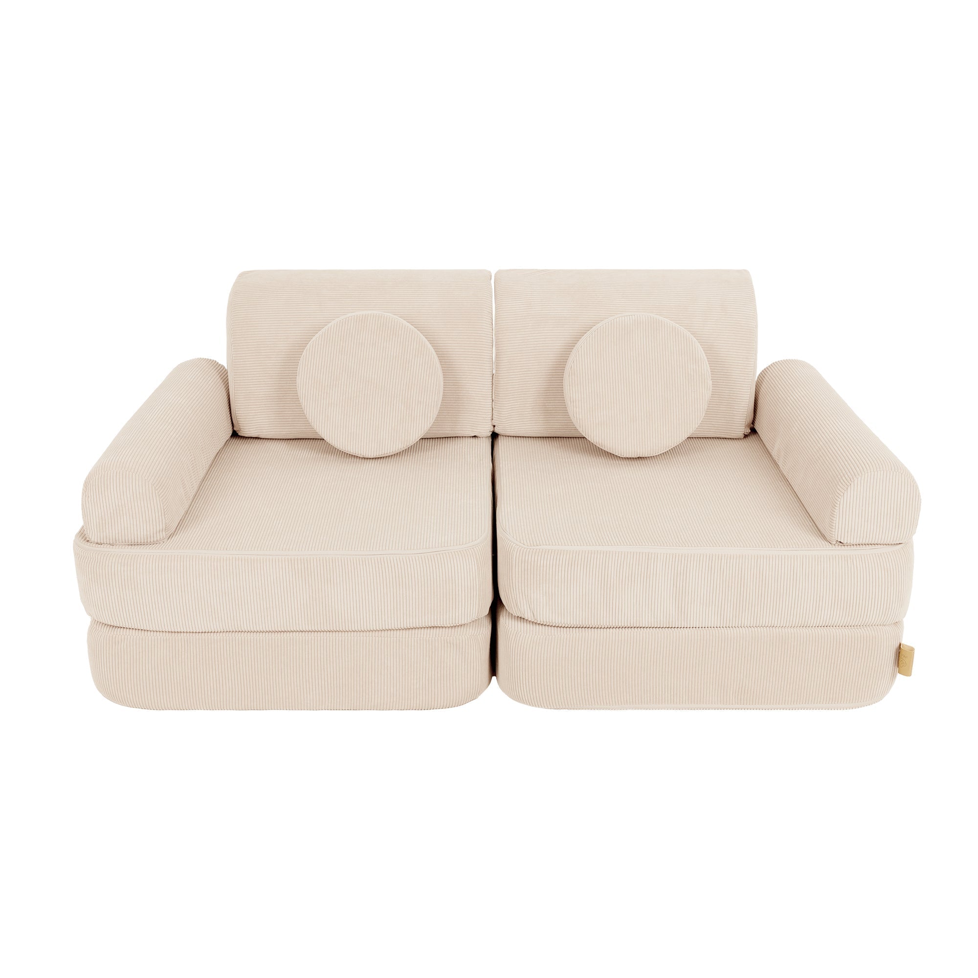 Canapea extensibilă modulară MeowBaby Slimcord Play Sofa Plus – 10 piese