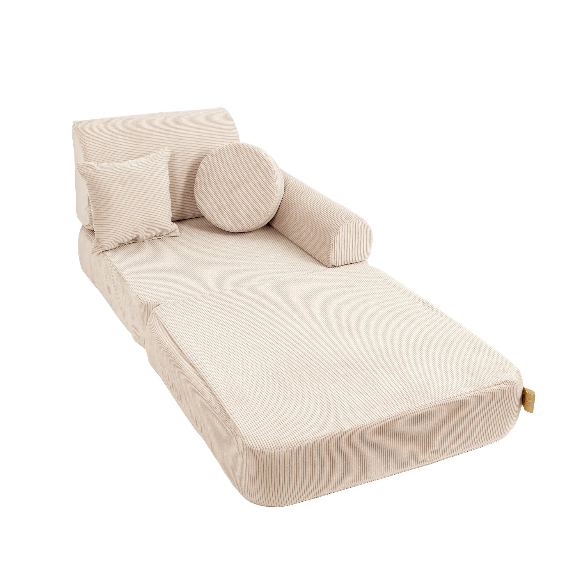 Canapea extensibilă modulară MeowBaby Slimcord Play Sofa Plus – 10 piese