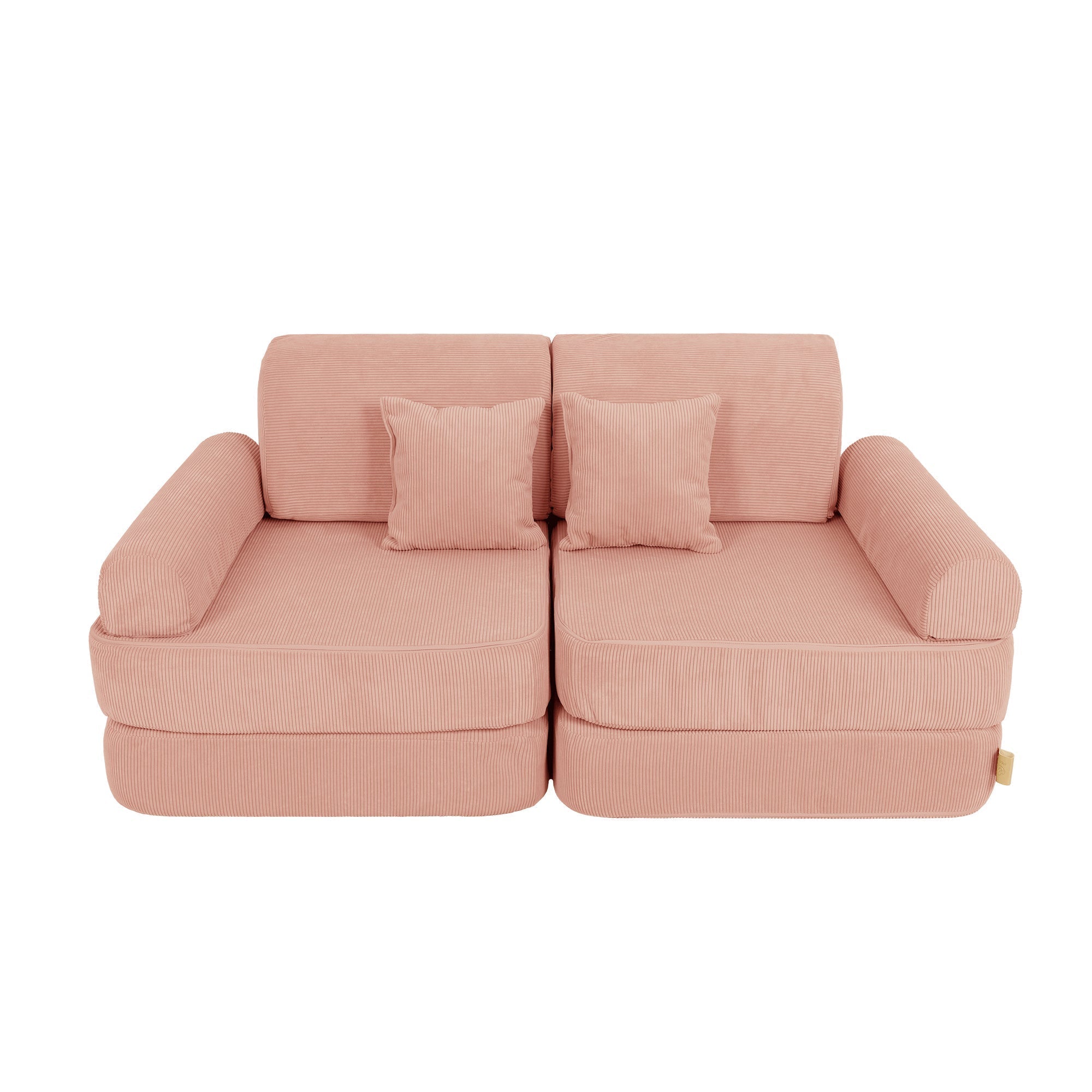 Canapea extensibilă modulară MeowBaby Slimcord Play Sofa Plus – 10 piese