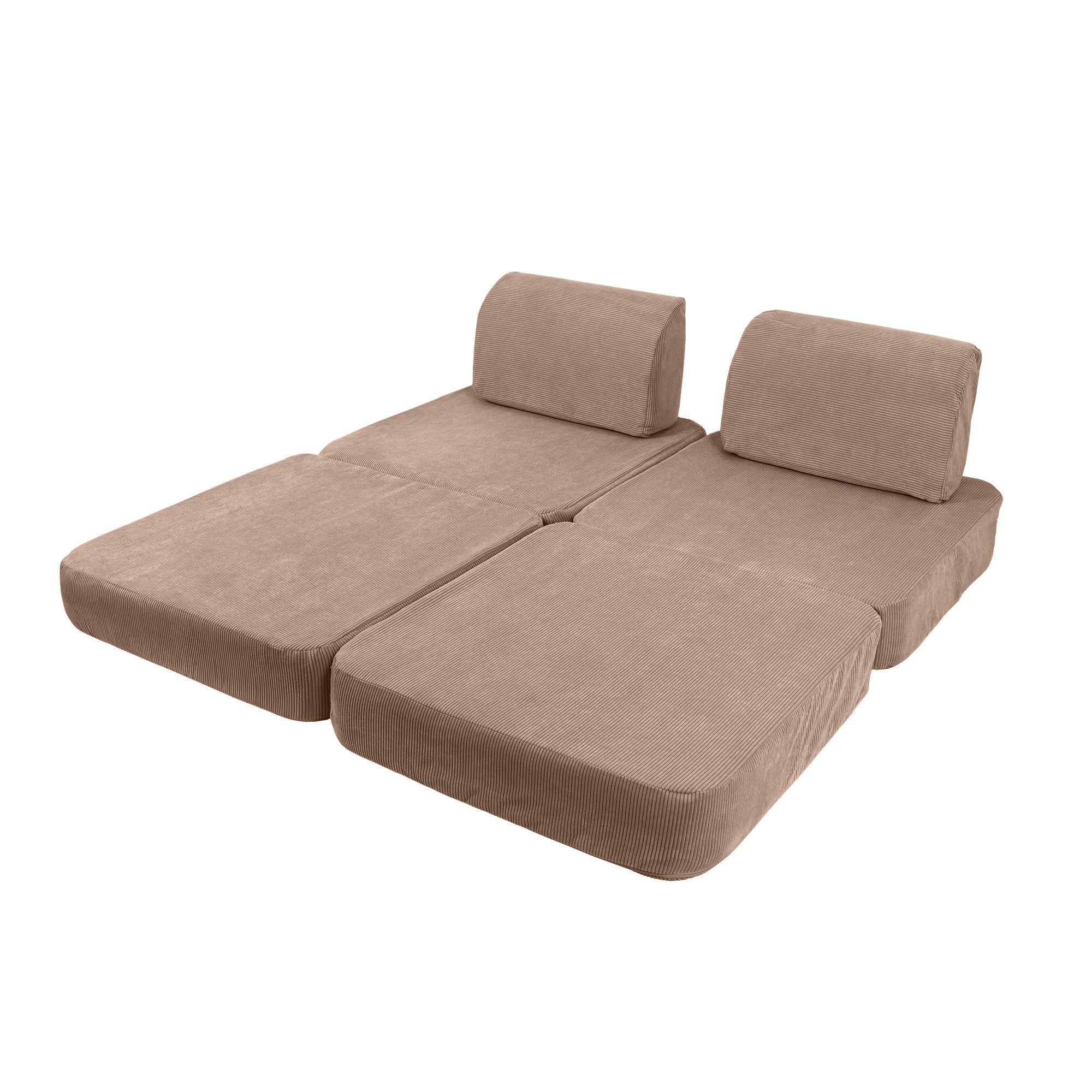 Slimcord Sofa Basic – Canapea extensibilă modulară pentru copii | 4 piese