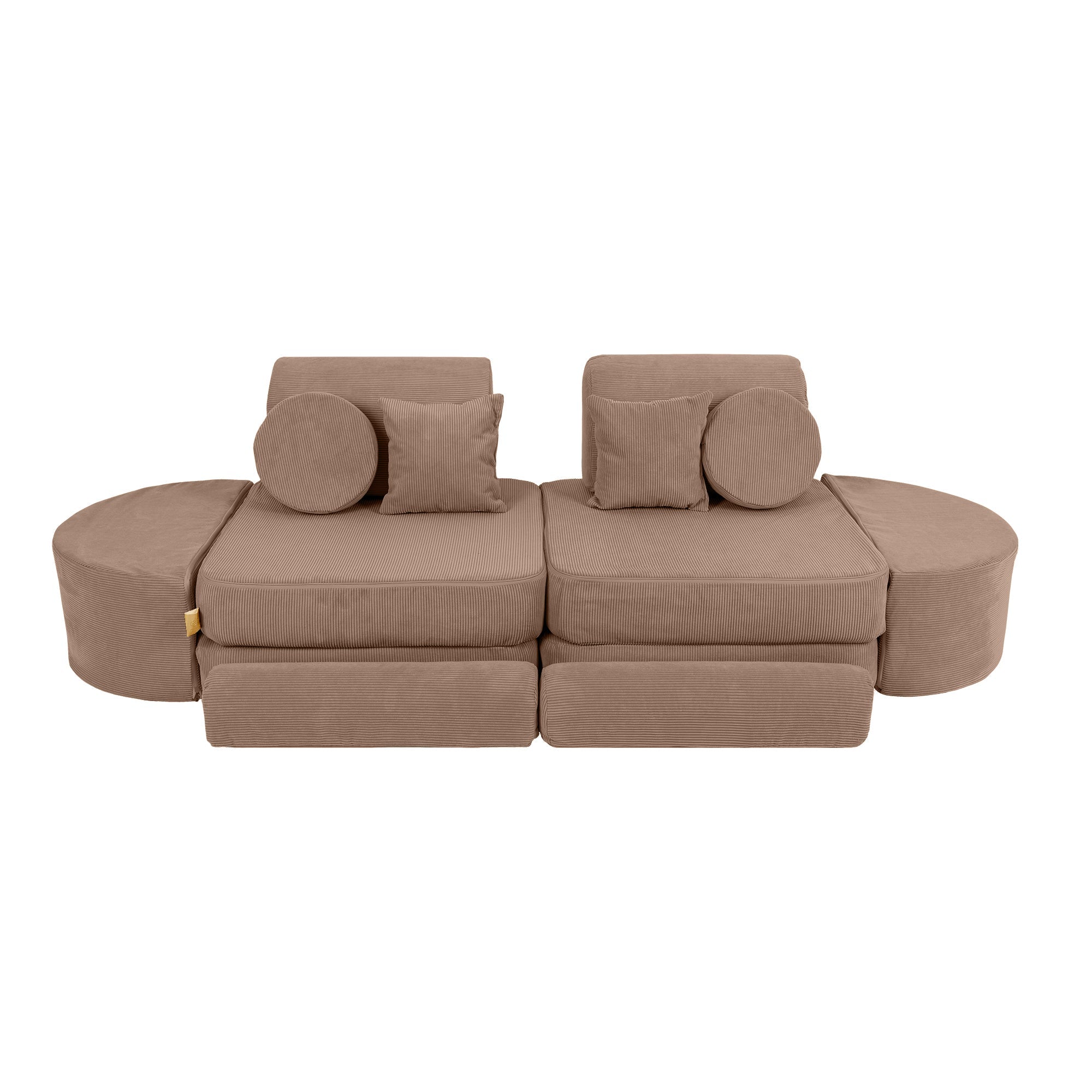 MeowBaby Slimcord Play Sofa Max – Canapea extensibilă modulară pentru copii | 12 piese