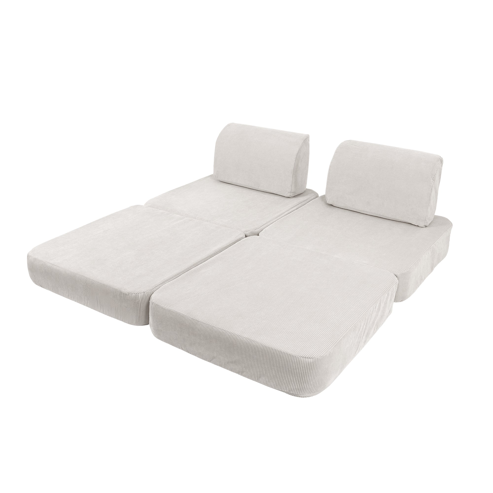 Slimcord Sofa Basic – Canapea extensibilă modulară pentru copii | 4 piese
