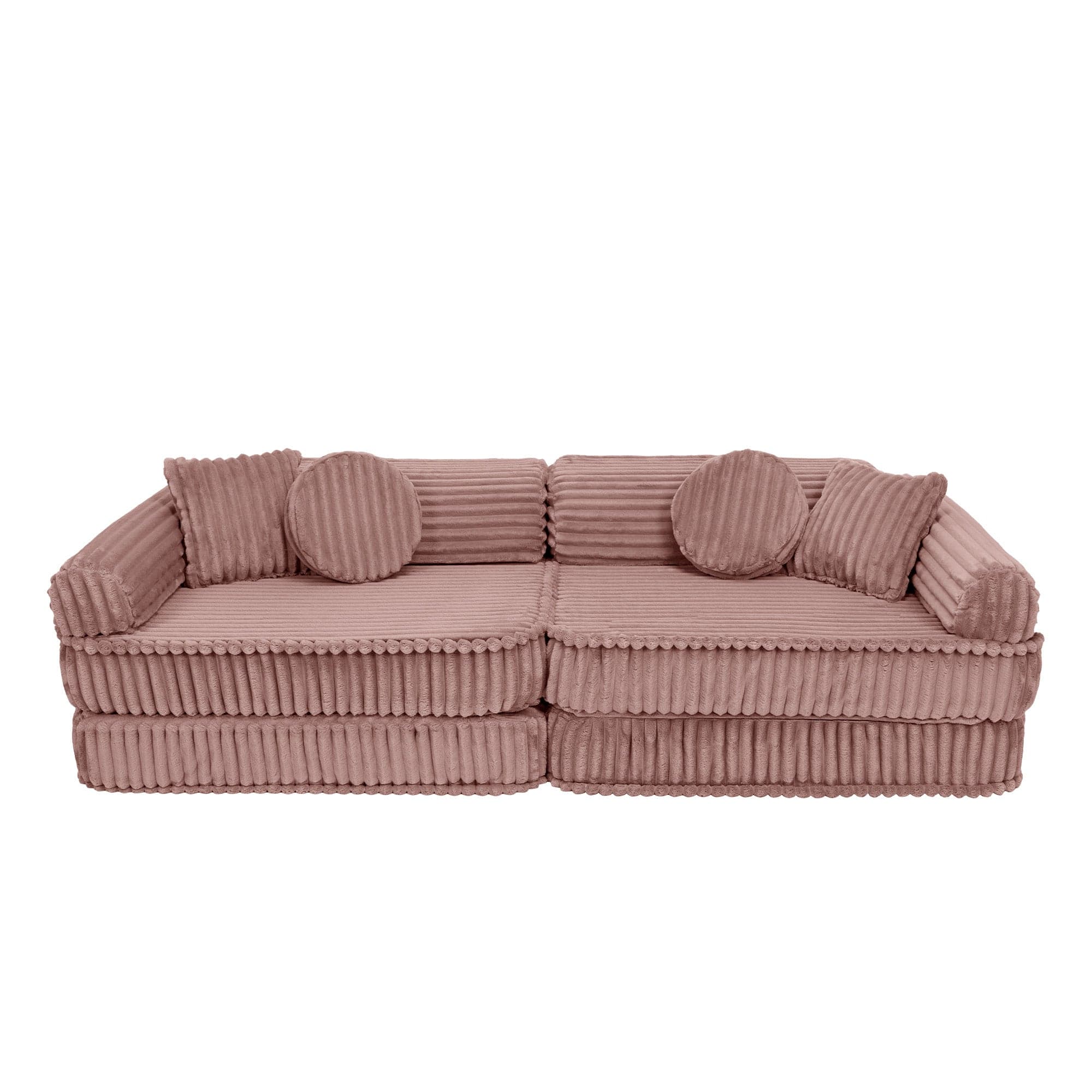 Meowbaby Kids Play Sofa - Modular Play Couch | 10 Pieces | Churros