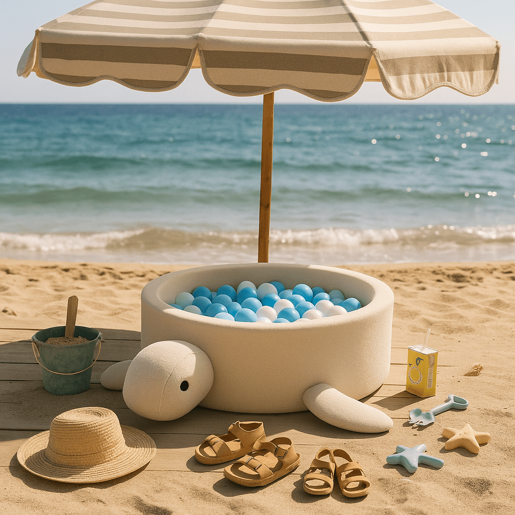 Meowbaby Turtle Ball Pit for Children – Balls to Choose | Boucle