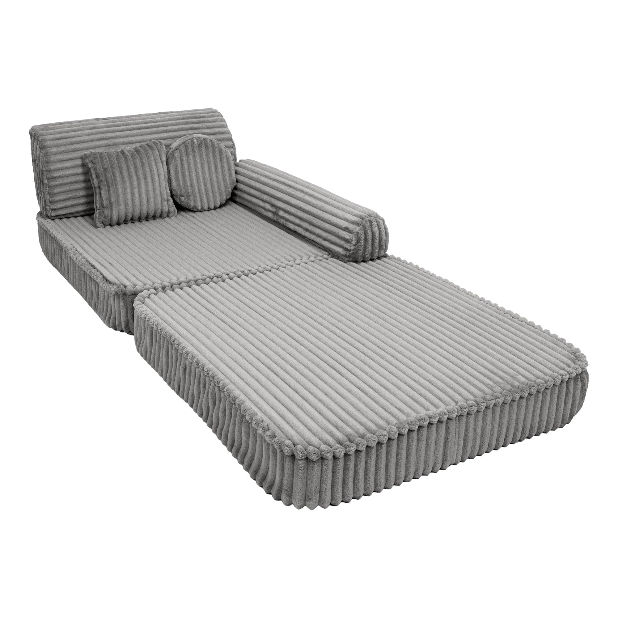 Meowbaby Kids Play Sofa - Modular Play Couch | 10 Pieces | Churros