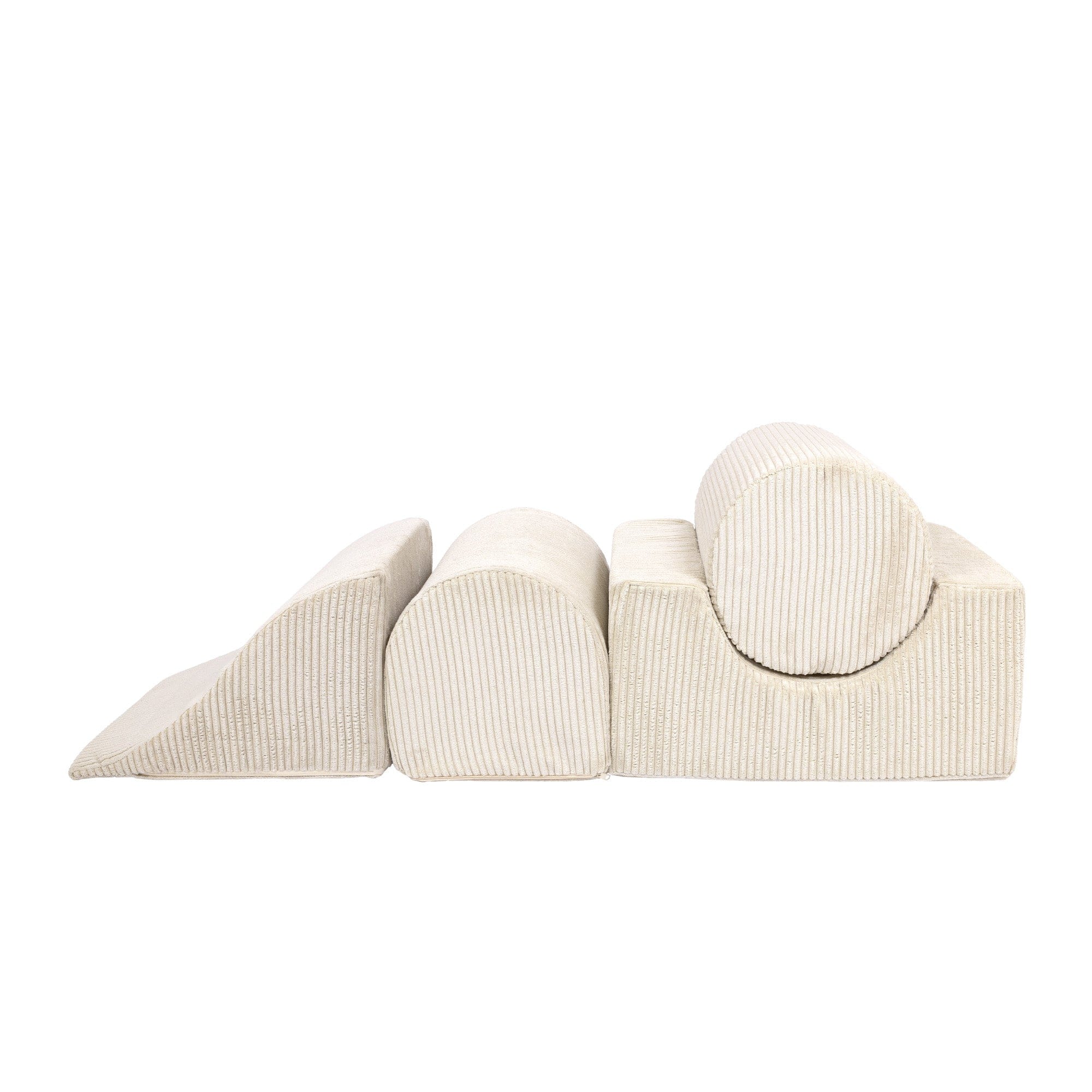 MeowBaby Aesthetic Kids Foam Climbing Blocks - Baby Soft Play Set | 5 Elements