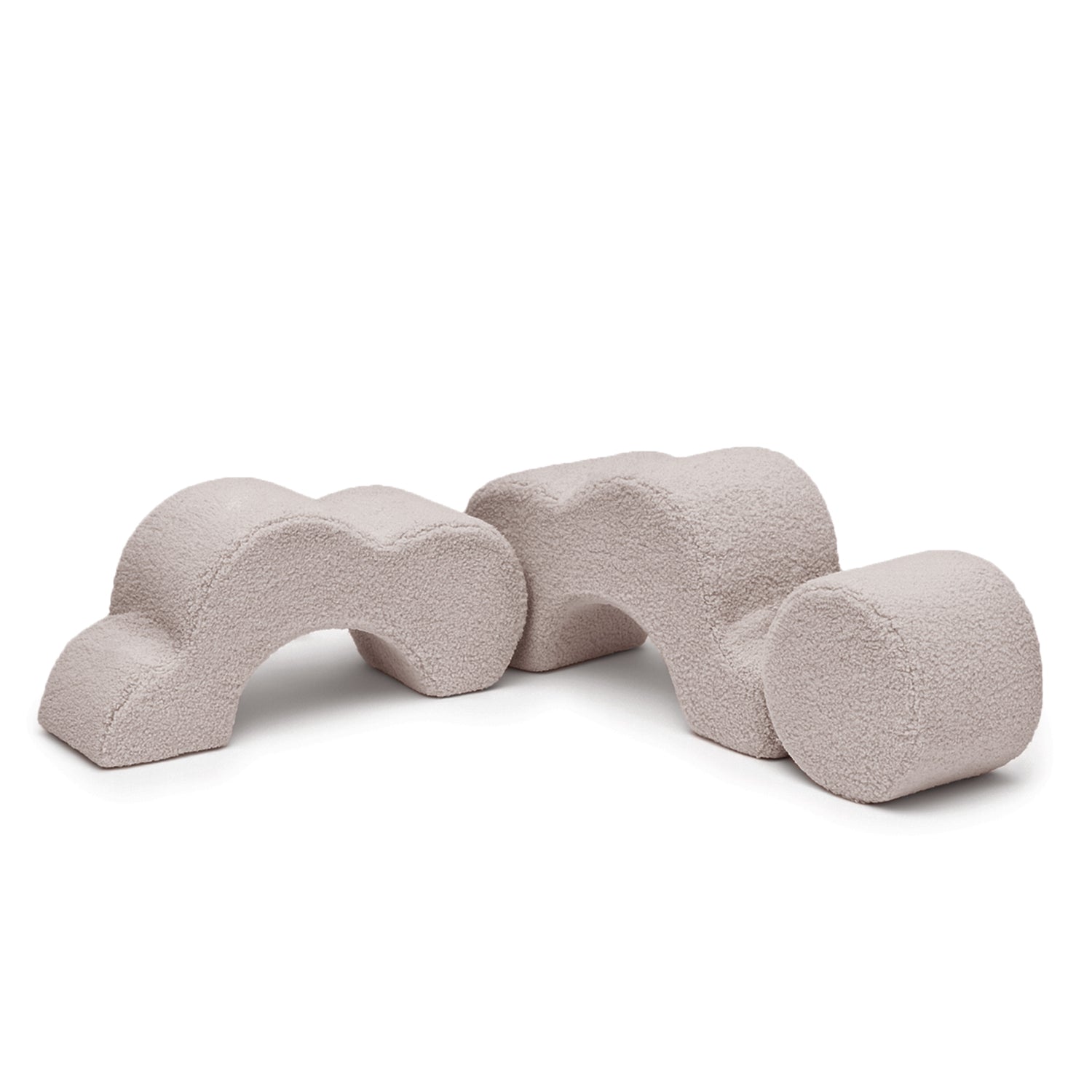 Meowbaby Foam Playground for Kids | Flower Shape Set | 3 Pieces | Bearly