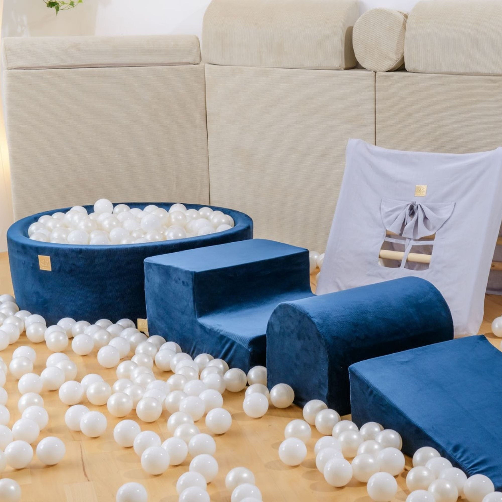 Meowbaby Plastikowe Piłeczki do Basenu z Kulkami | 7 cm