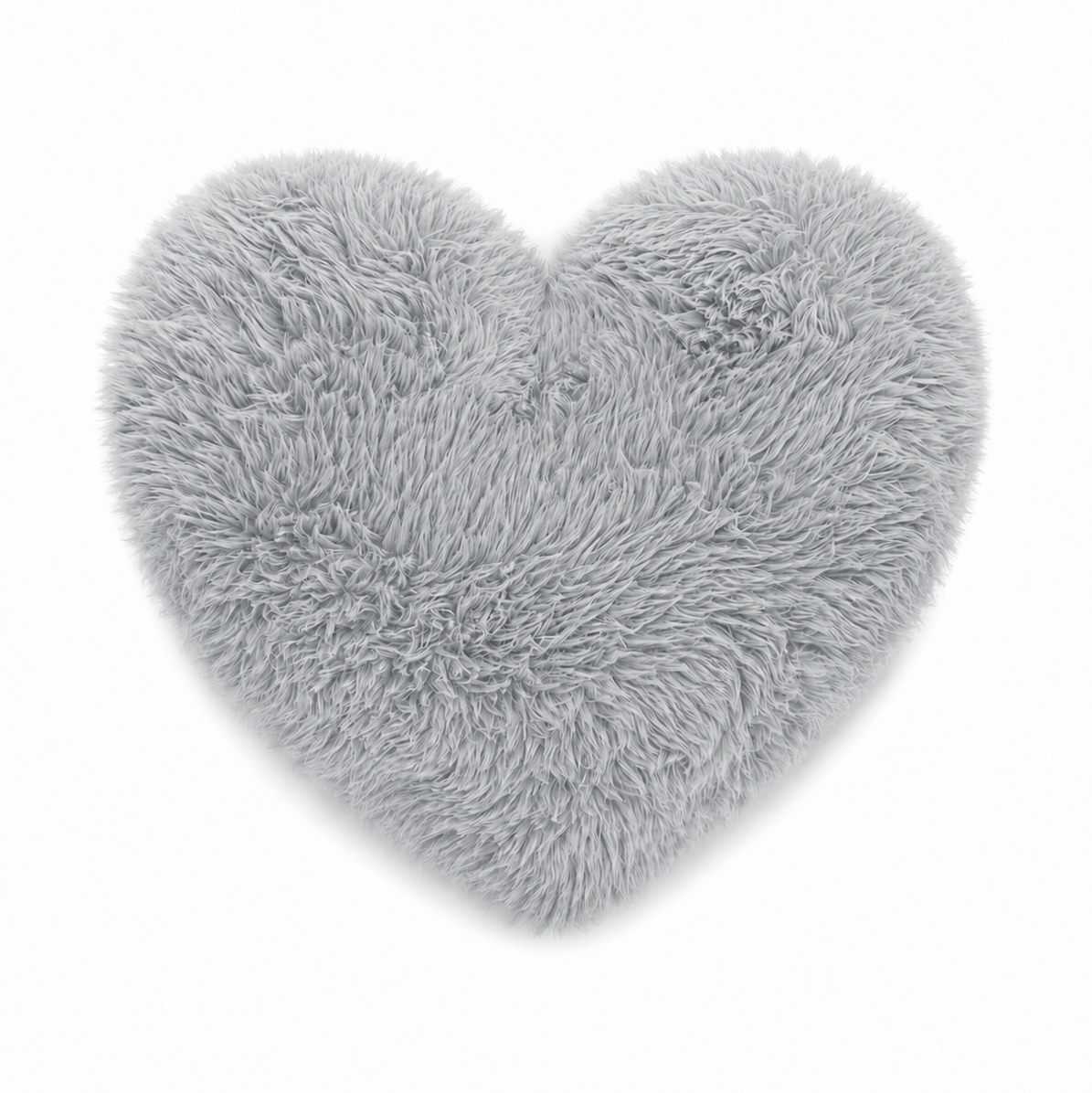 Meowbaby Furry Heart Decorative Pillow for Children – Soft and Stylish | Mammoth