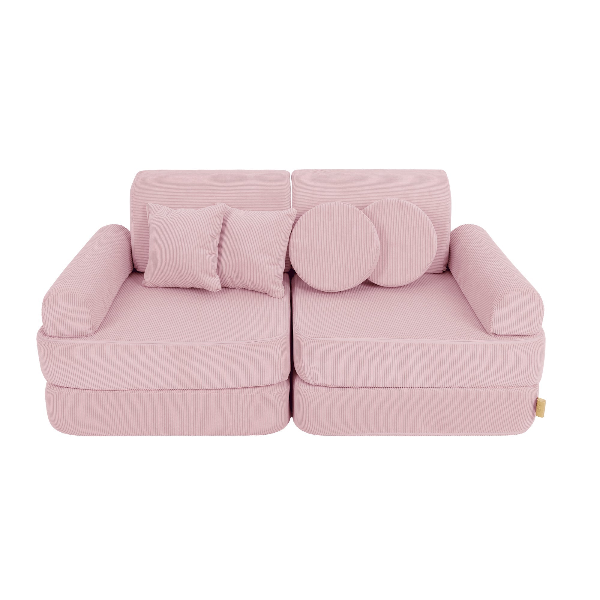 Canapea extensibilă modulară MeowBaby Slimcord Play Sofa Plus – 10 piese