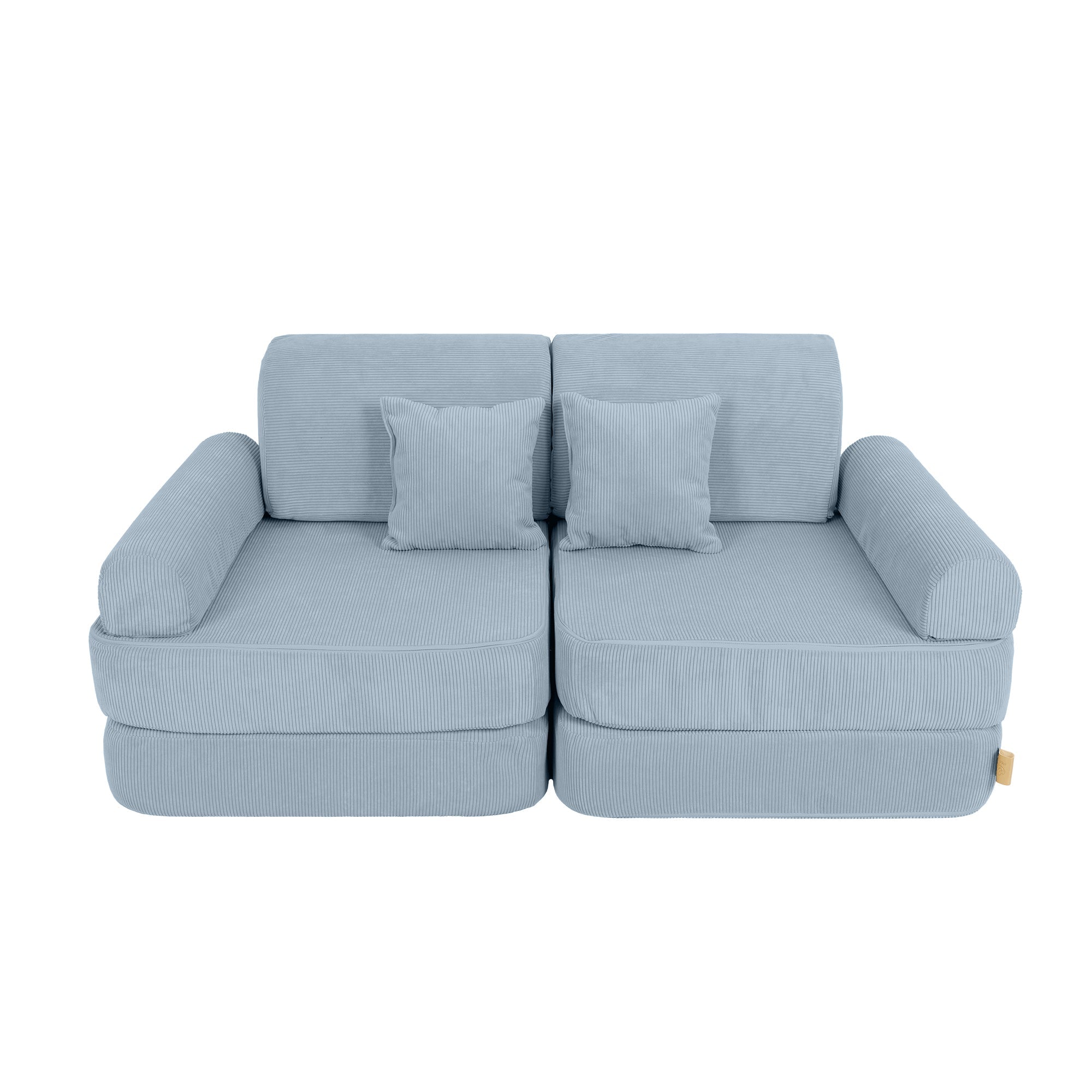 Canapea extensibilă modulară MeowBaby Slimcord Play Sofa Plus – 10 piese