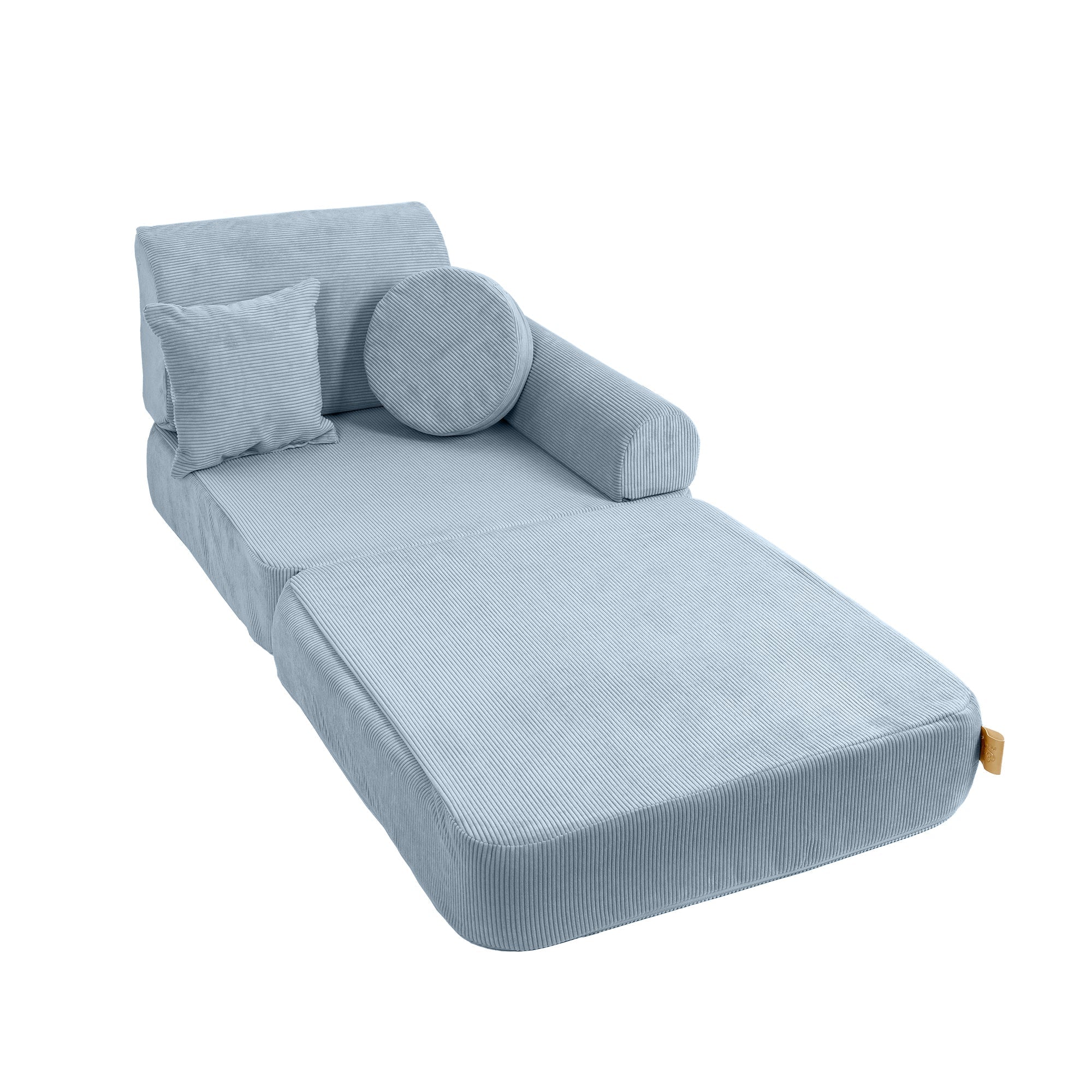 Canapea extensibilă modulară MeowBaby Slimcord Play Sofa Plus – 10 piese