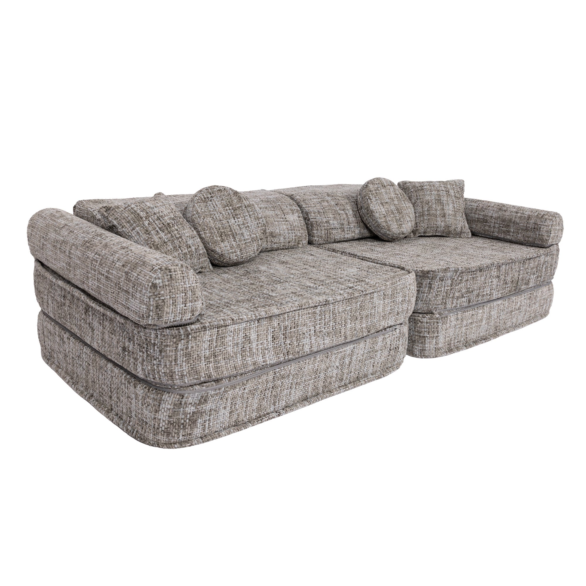 Meowbaby Tangle Kids Play Sofa - Modular Play Couch | 8 Pieces