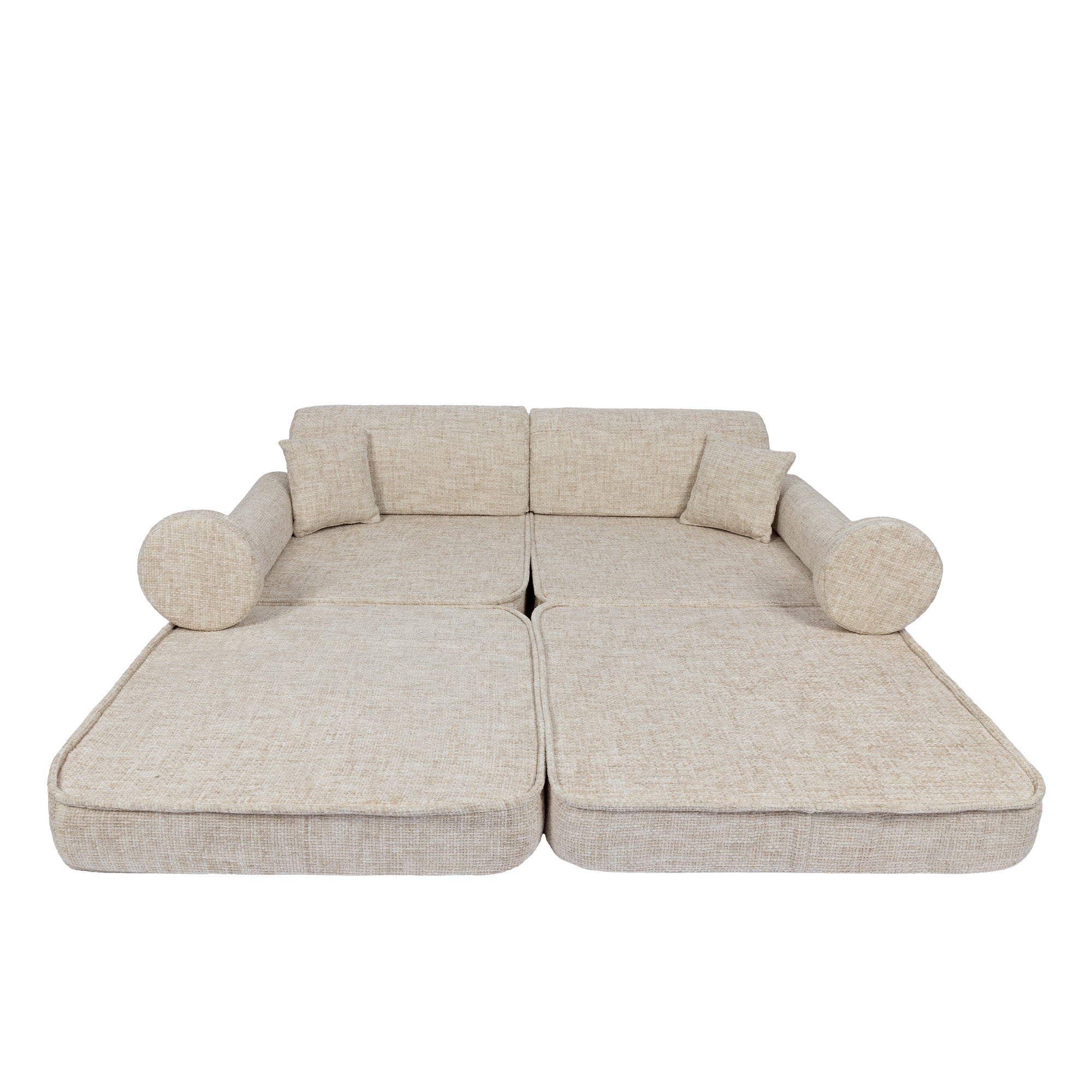 Meowbaby Tangle Kids Play Sofa - Modular Play Couch | 8 Pieces