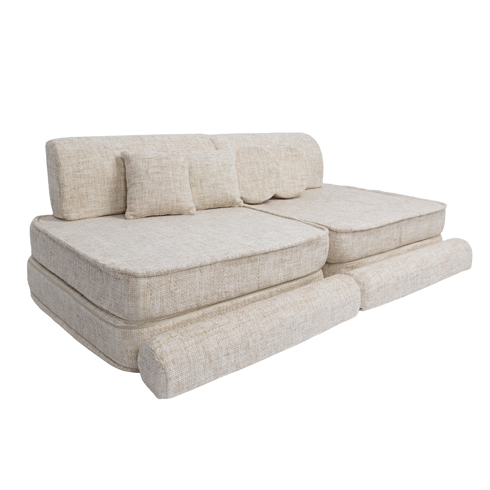 Meowbaby Tangle Kids Play Sofa - Modular Play Couch | 8 Pieces