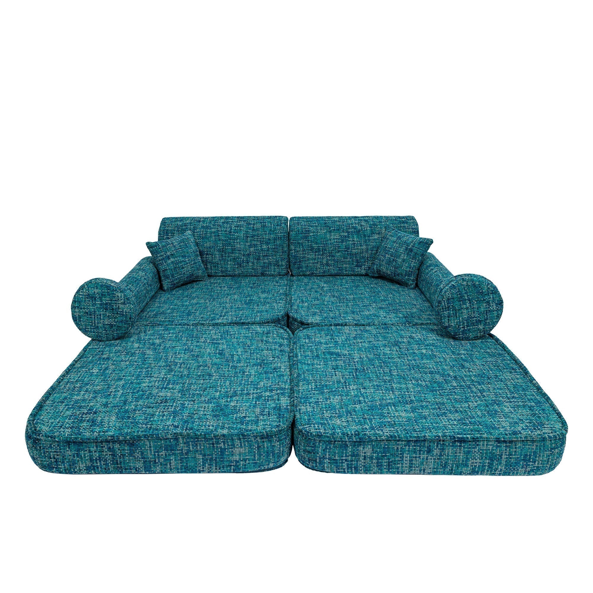 Meowbaby Tangle Kids Play Sofa - Modular Play Couch | 8 Pieces