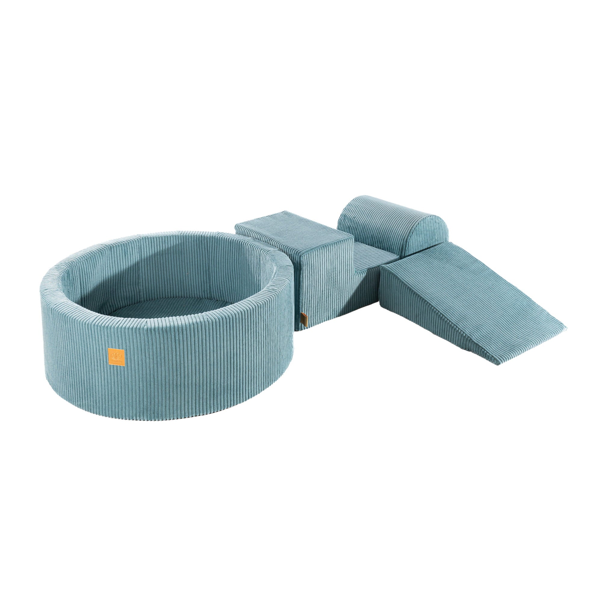 Loc de joacă estetic din spumă cu 4 elemente