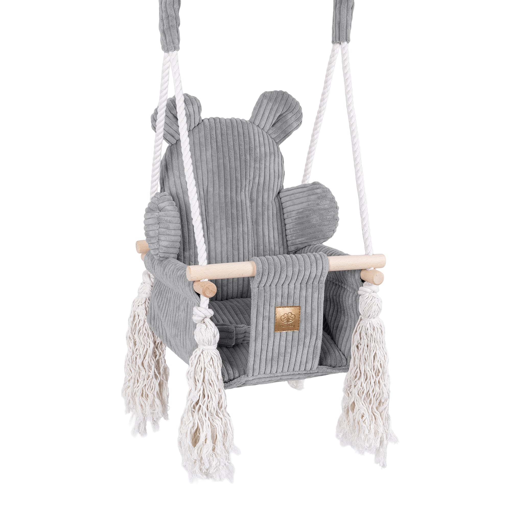 Meowbaby Aesthetic Bear Swing – for babies