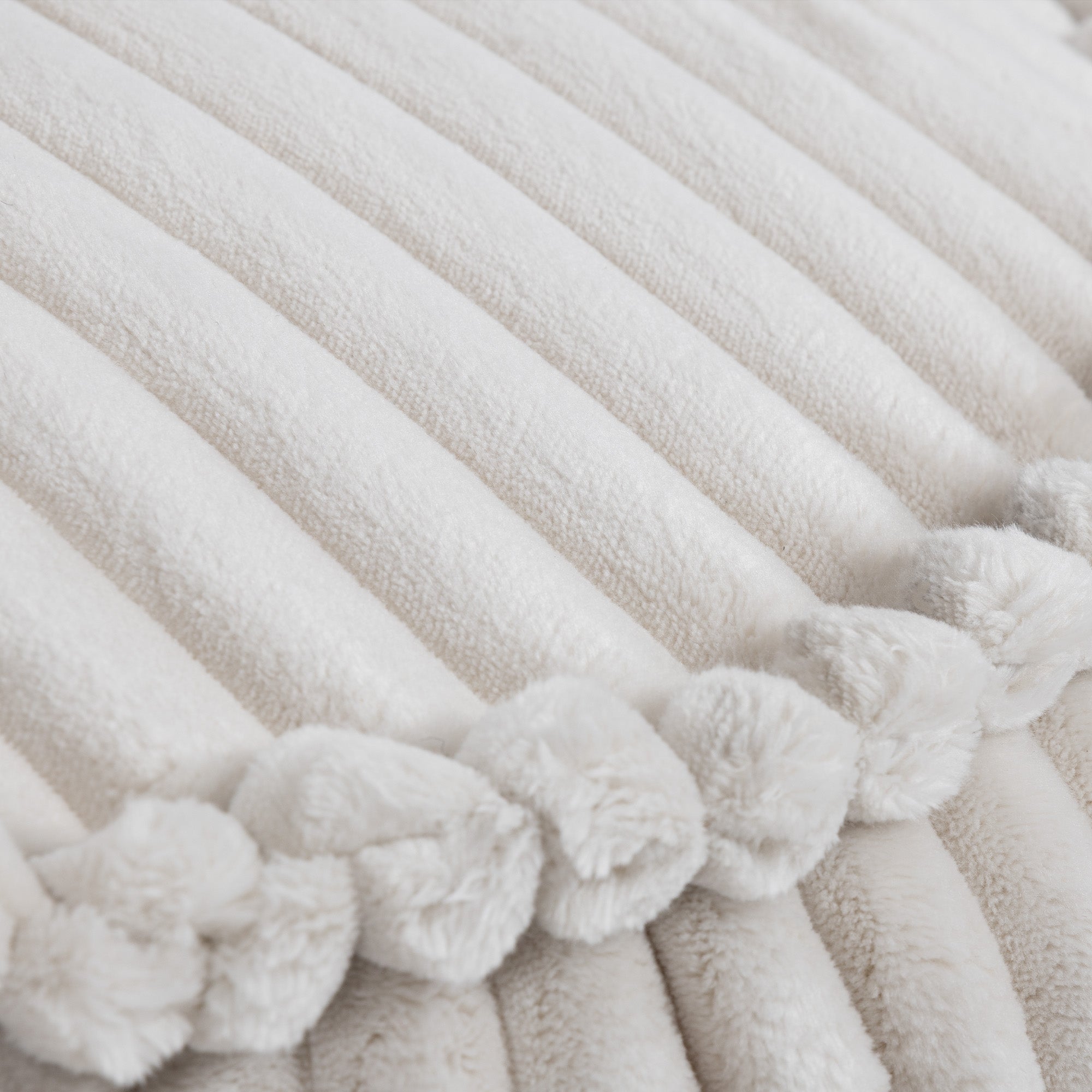 Meowbaby Churros Sako Bag Teddy Cotton Candy White