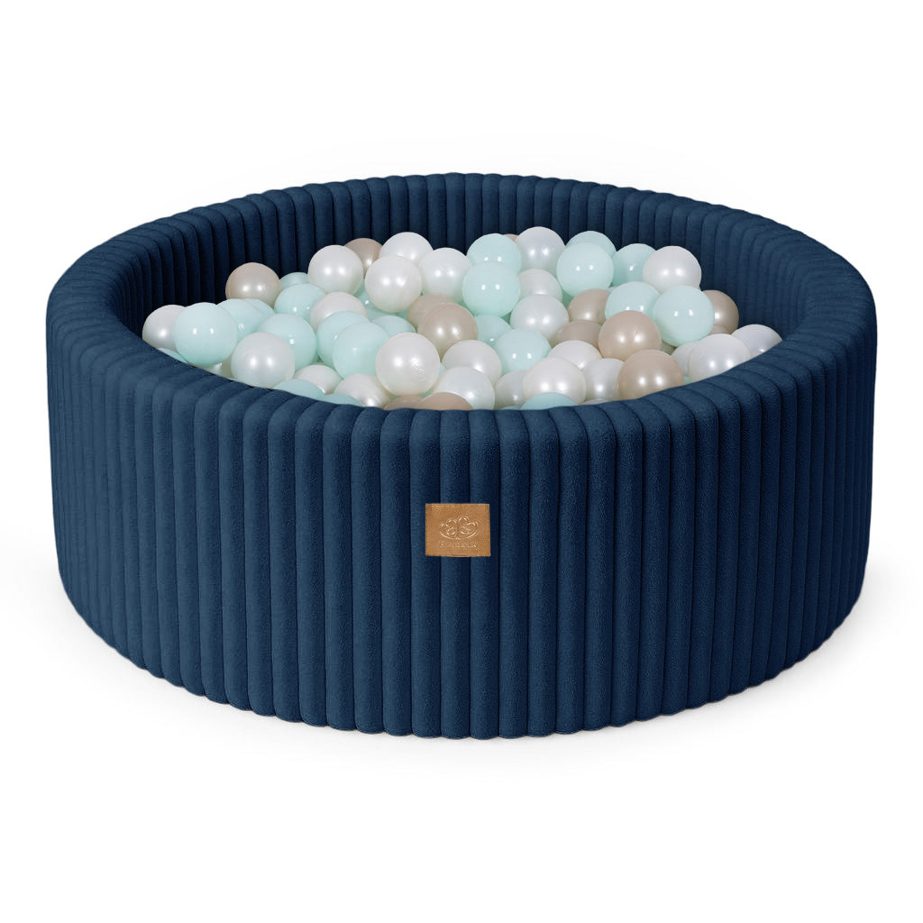 Piscină cu Bile pentru Copii – Alege Culoarea Bilelor | Midnight Blue | Churros