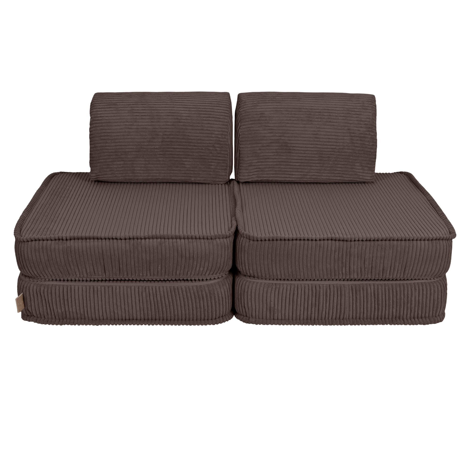 Sofa estetică Basic – Canapea extensibilă modulară pentru copii | 4 piese