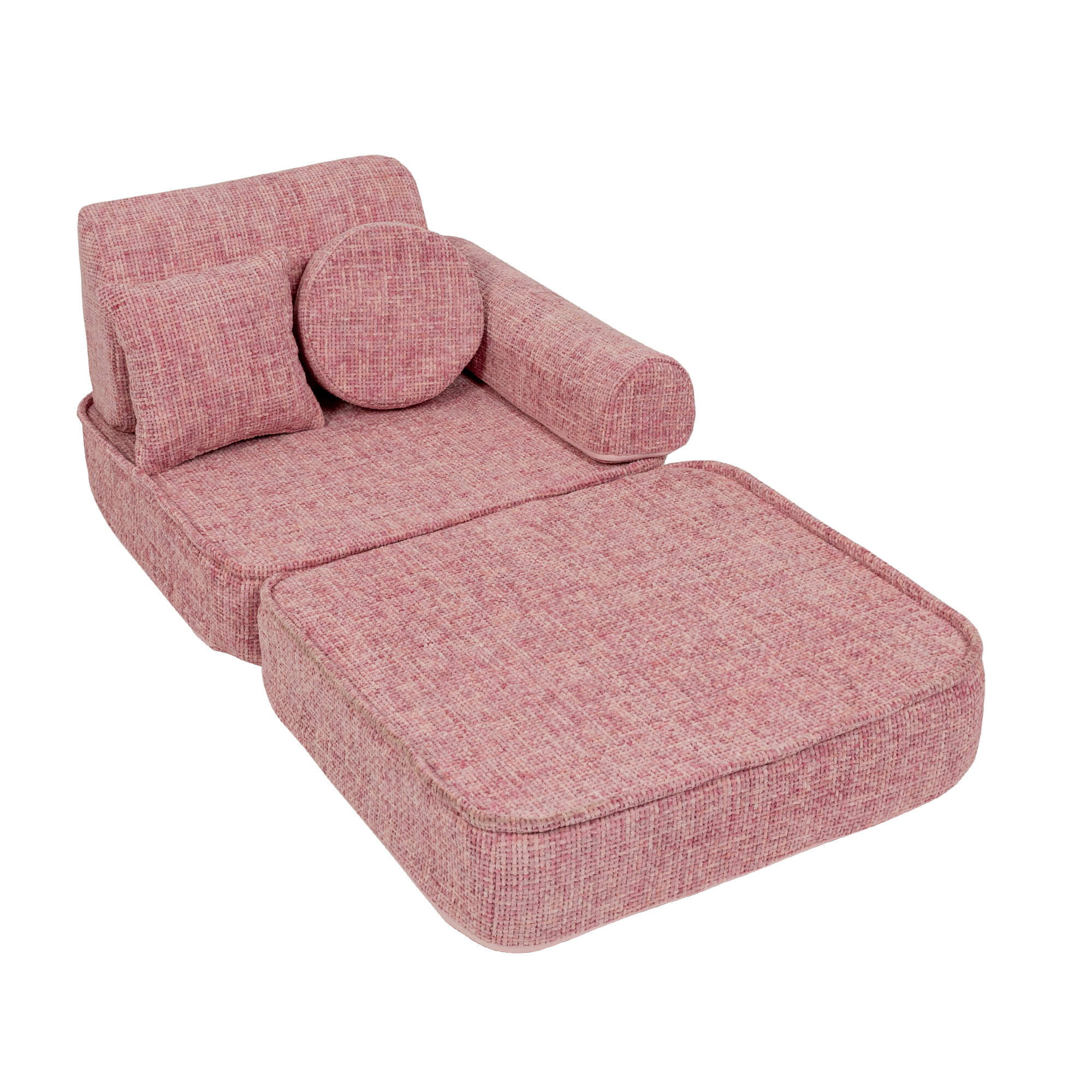 Meowbaby Tangle Pocket Sofa Plus Bubblegum Pink