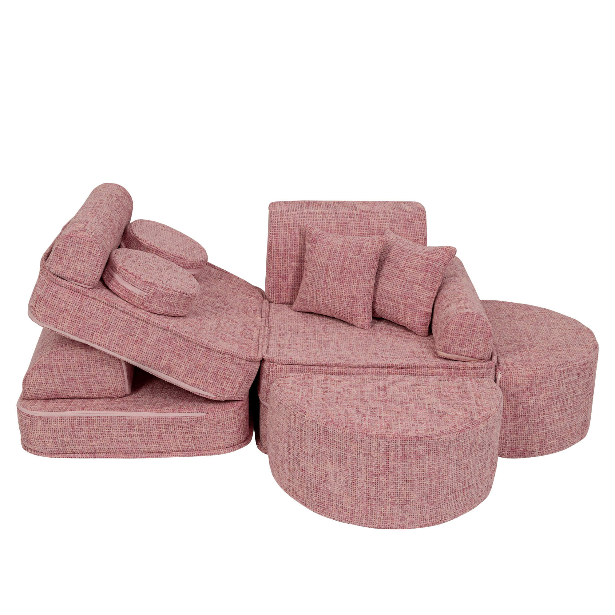 Meowbaby Tangle Pocket Sofa Max Bubblegum Pink