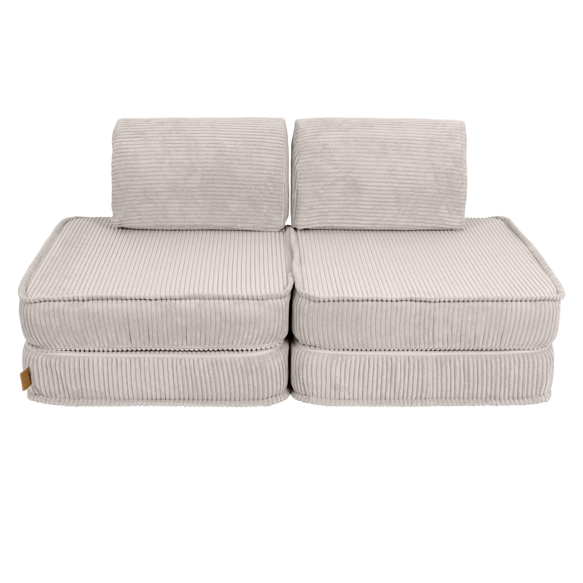 Sofa estetică Basic – Canapea extensibilă modulară pentru copii | 4 piese