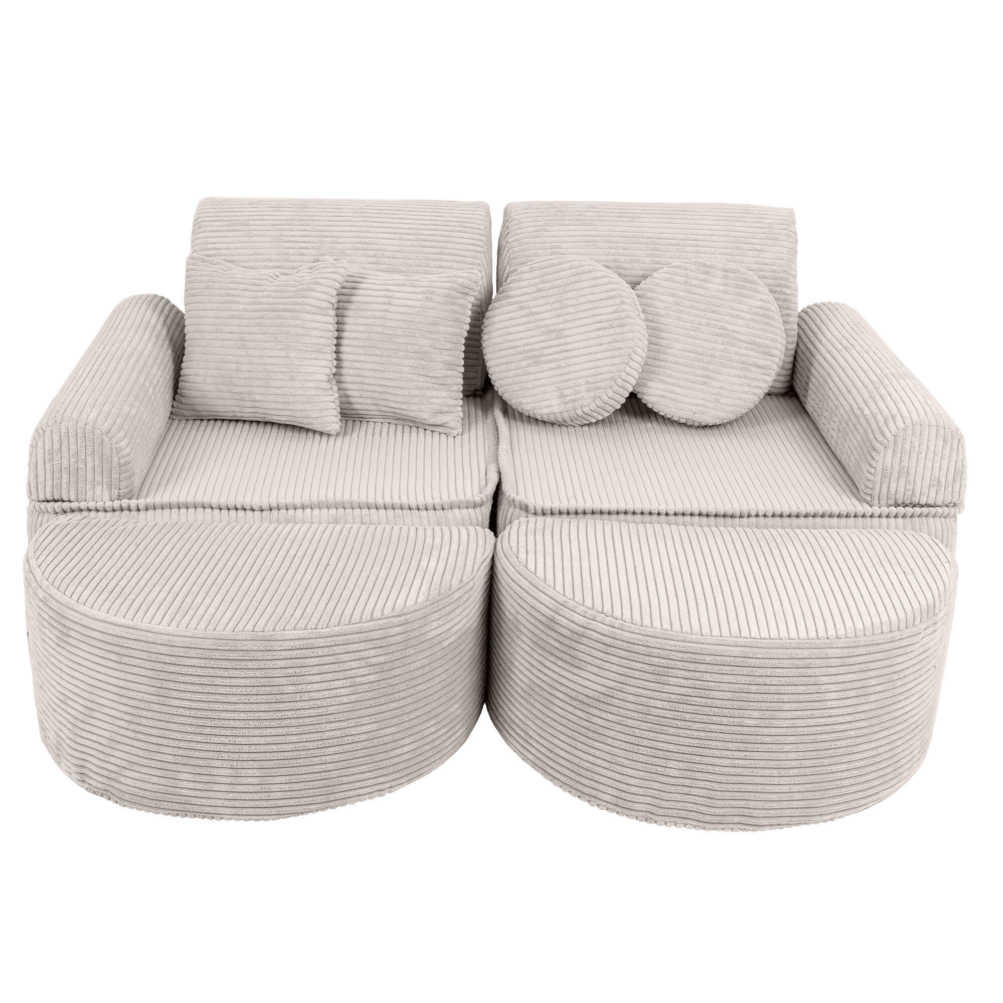 Sofa Aesthetic Max – Canapea extensibilă modulară pentru copii | 12 piese