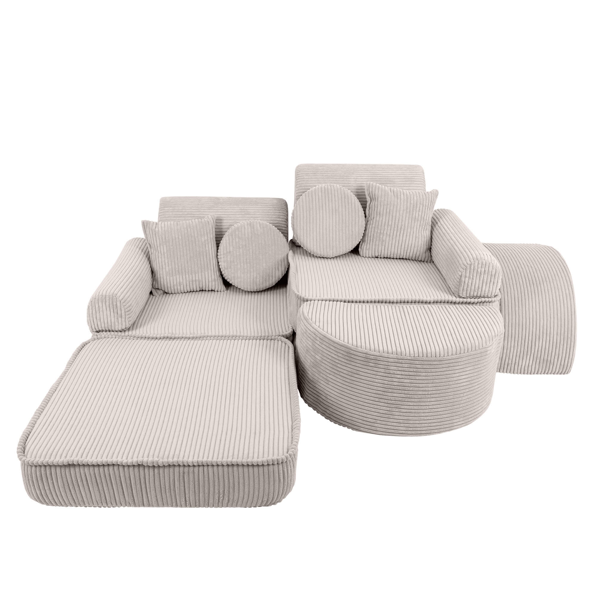 Sofa Aesthetic Max – Canapea extensibilă modulară pentru copii | 12 piese