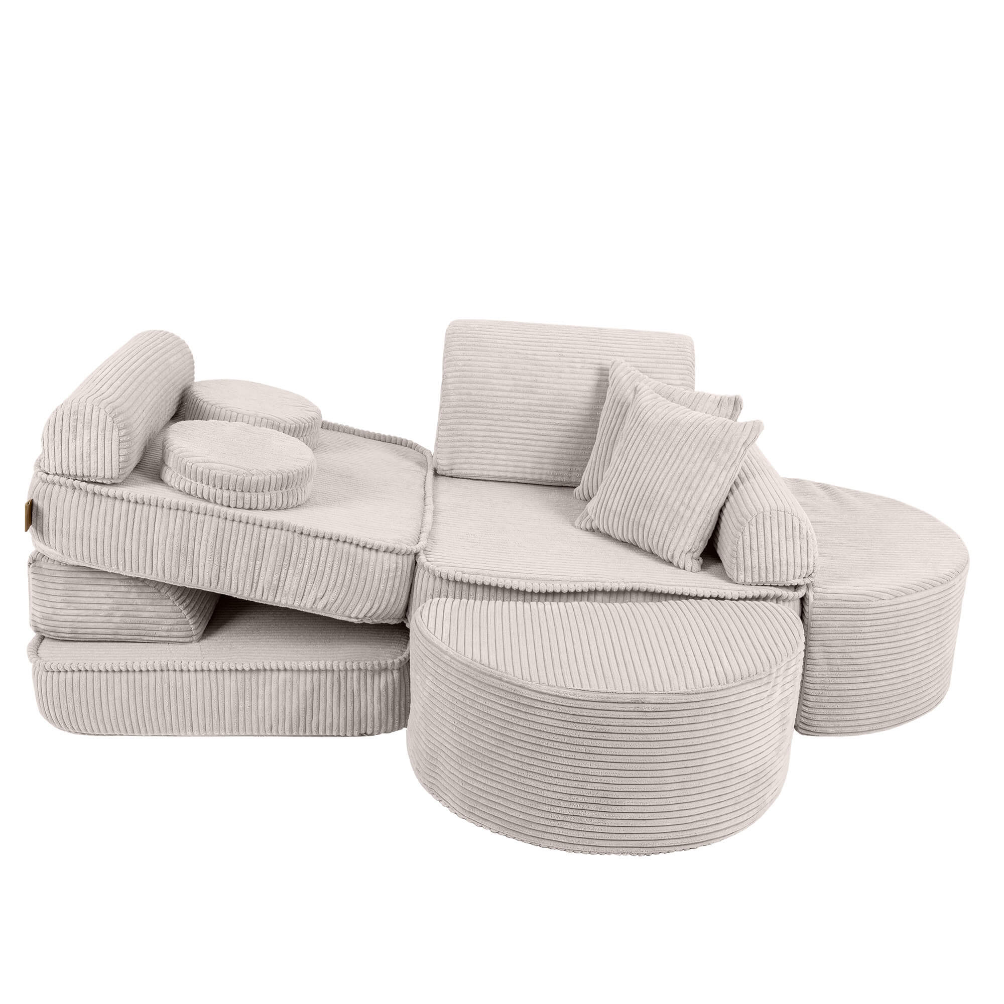 Sofa Aesthetic Max – Canapea extensibilă modulară pentru copii | 12 piese