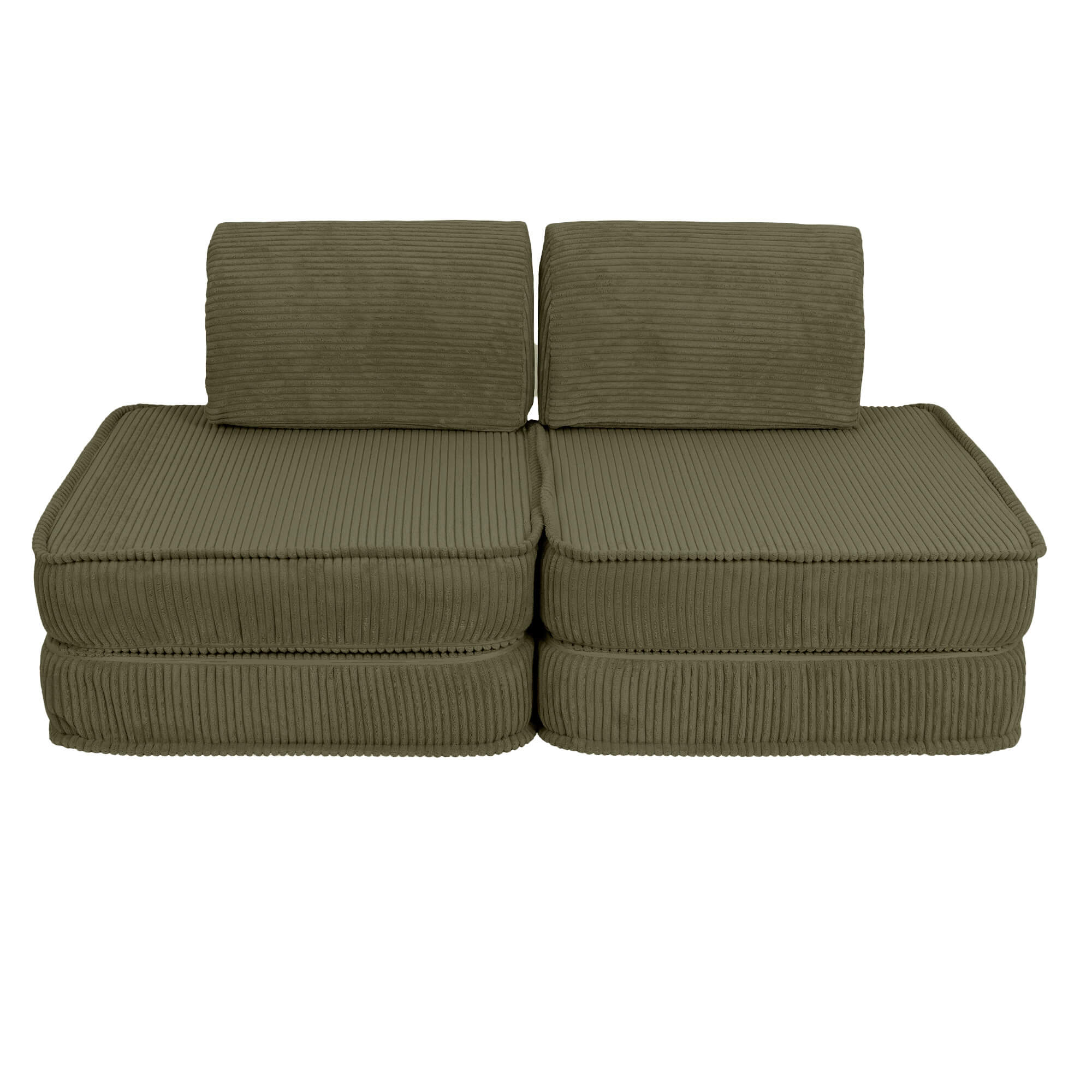 Sofa estetică Basic – Canapea extensibilă modulară pentru copii | 4 piese